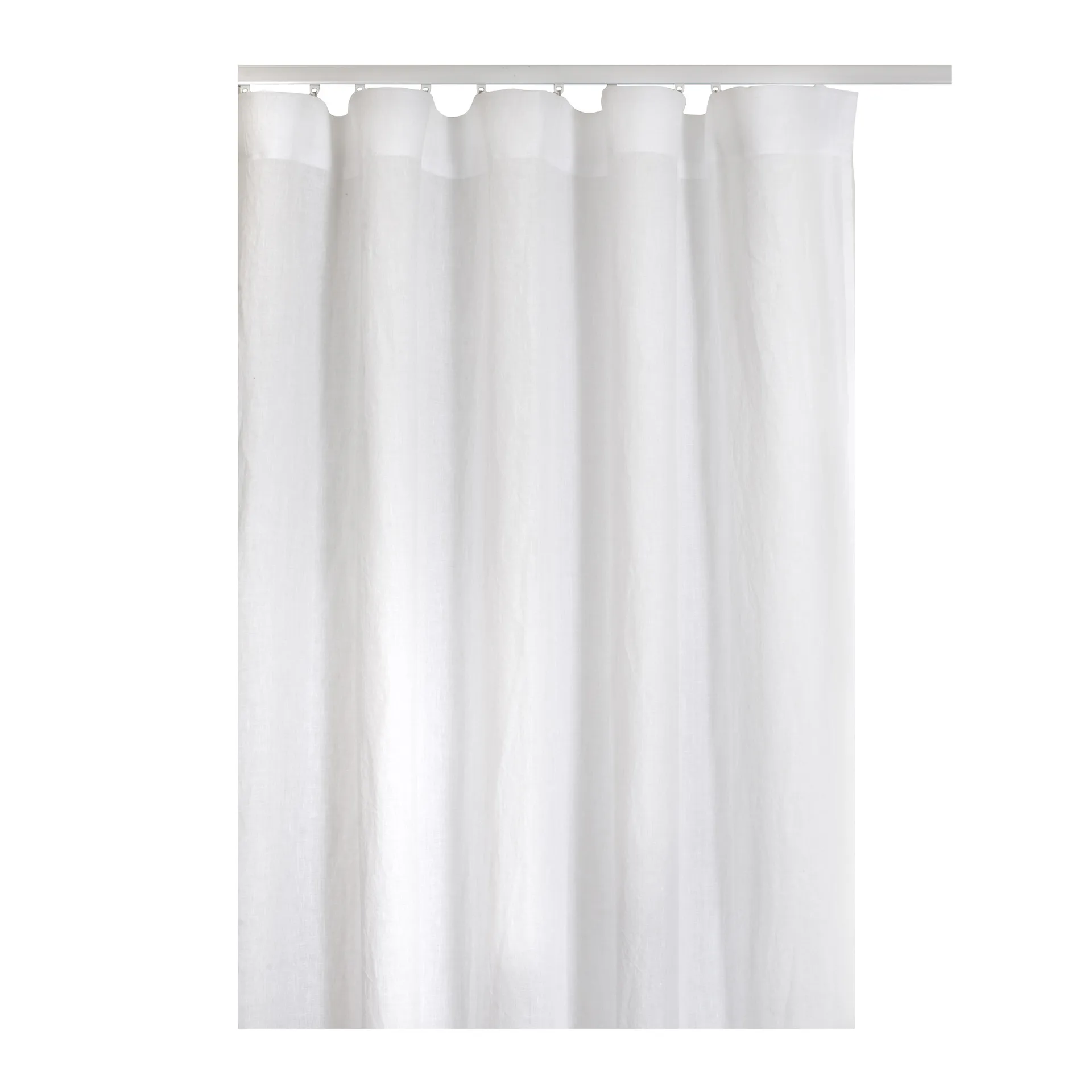 Himla Twilight verho vekkinauhalla 140 x 290 cm White