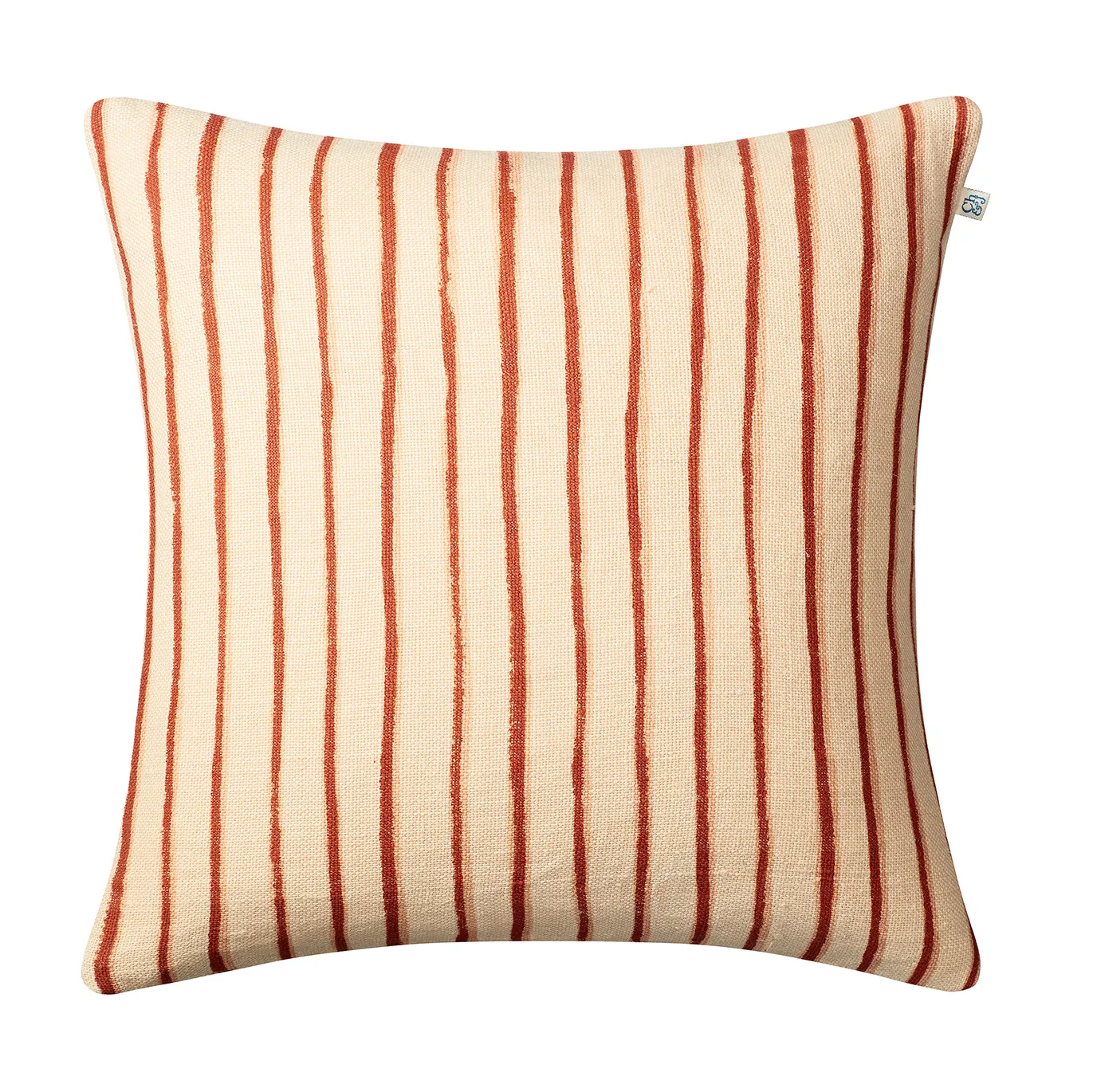 Chhatwal & Jonsson Jaipur Stripe -tyynynpäällinen 50x50 cm Beige-orange-rose