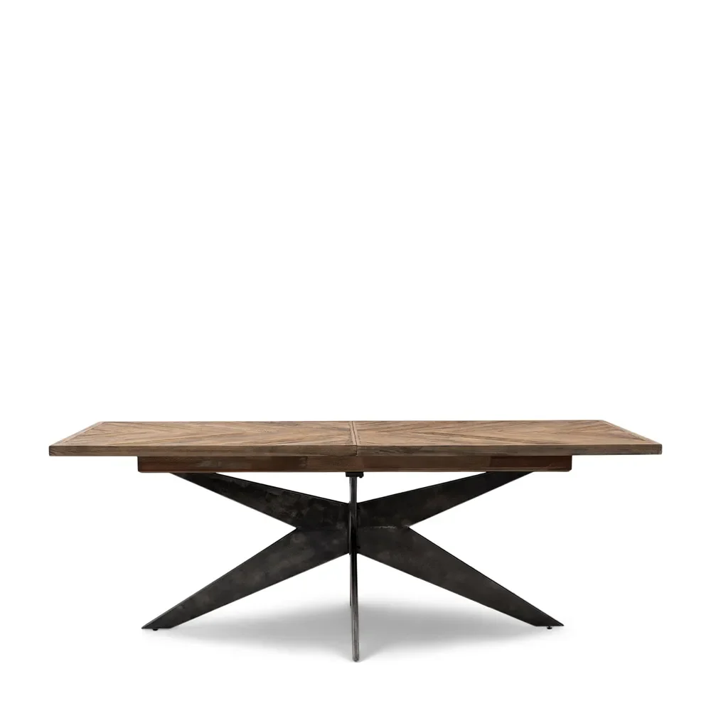 Riviera Maison, Falcon Crest Ruokapöytä 100x220/320 cm