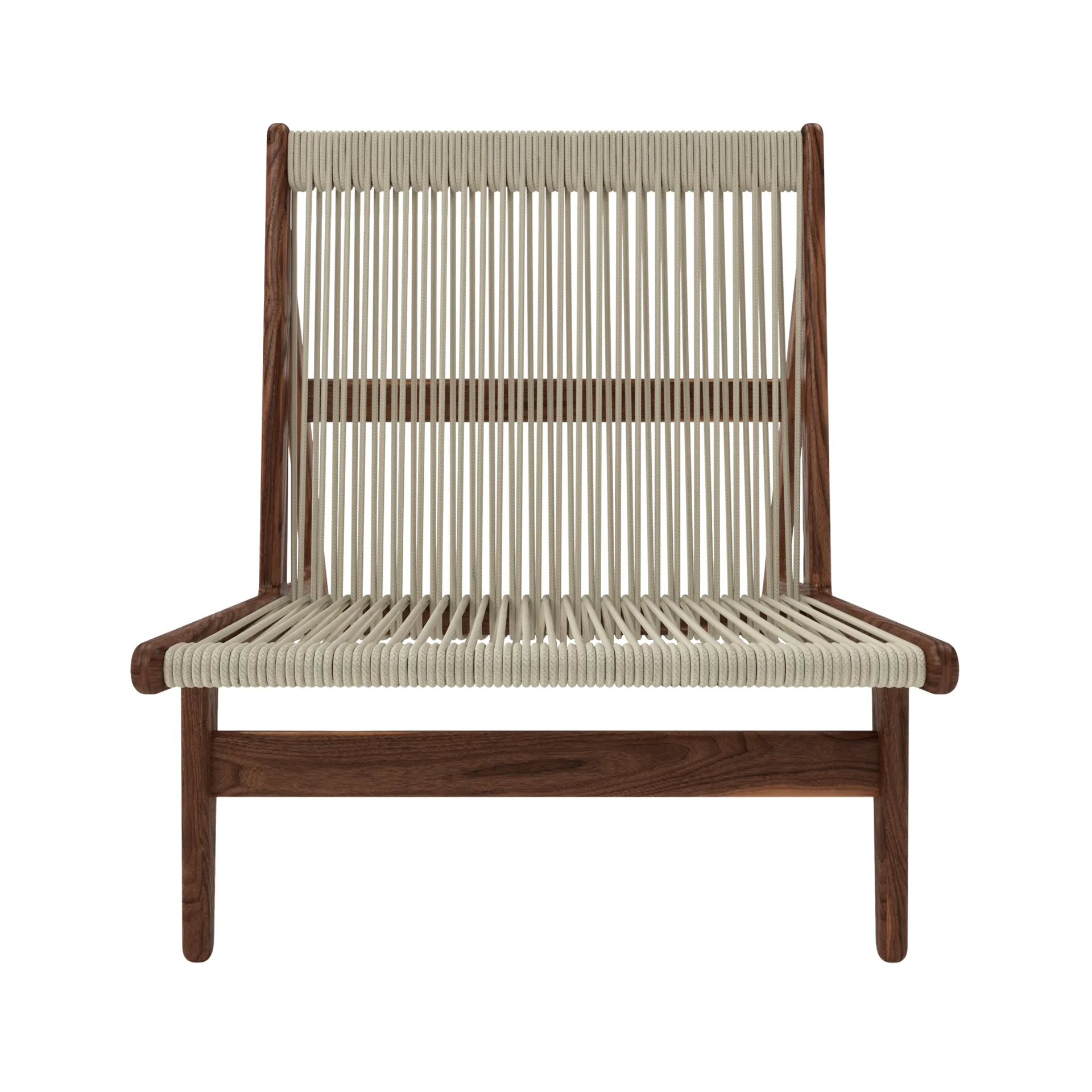 GUBI MR01 Initial Chair -tuoli Öljytty saksanpähkinä