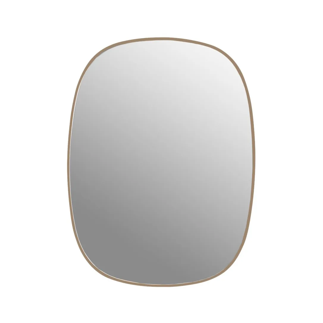 Muuto Framed peili Rose-clear, 59x44 cm