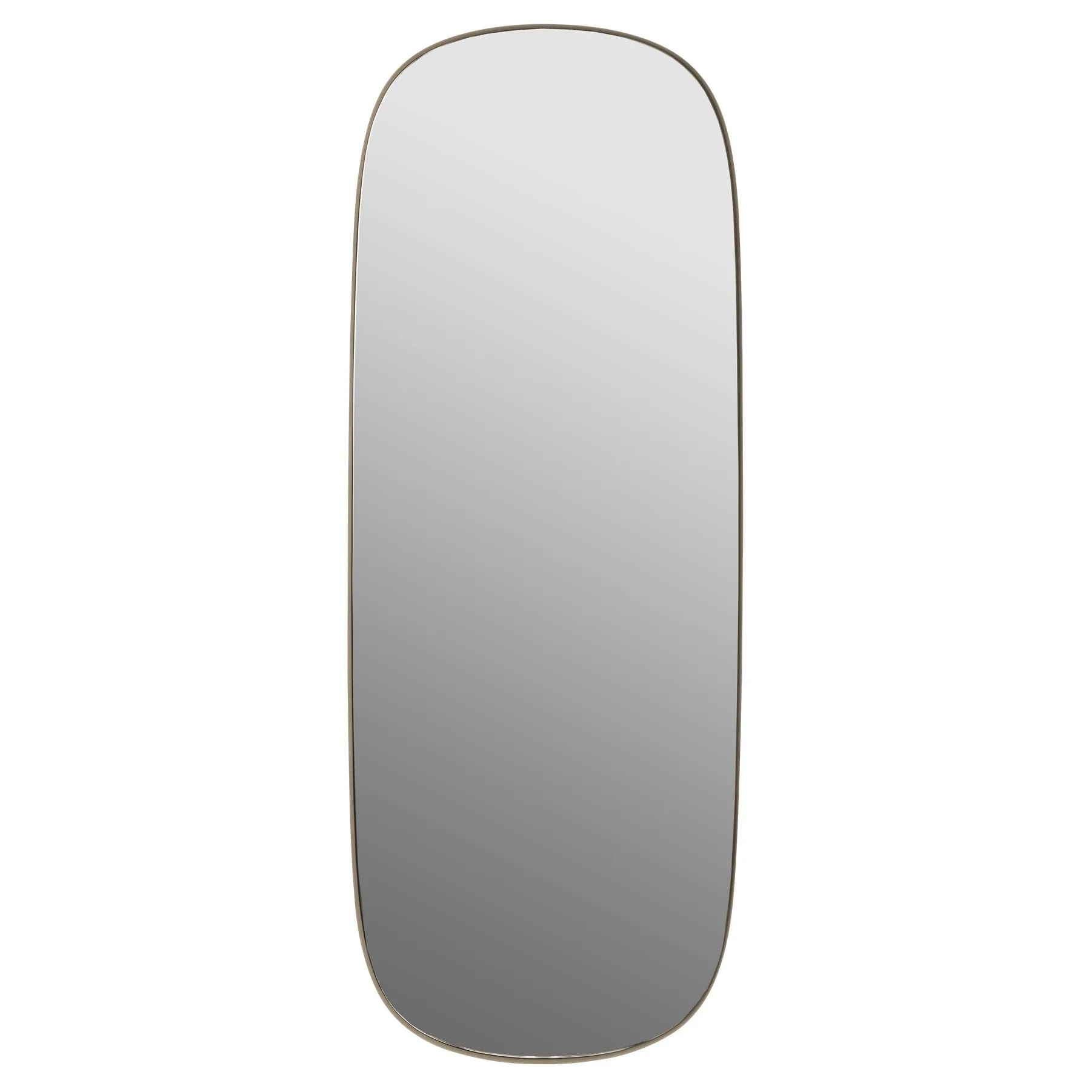Muuto Framed peili iso Taupe-clear, 118x44,5