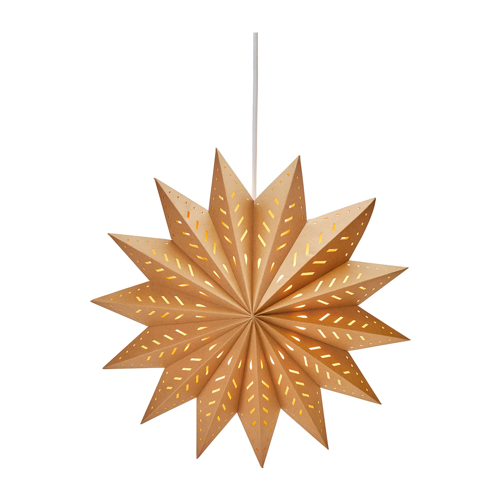 PR Home Alfa adventtitähti ruskea Ruskea, 60 cm