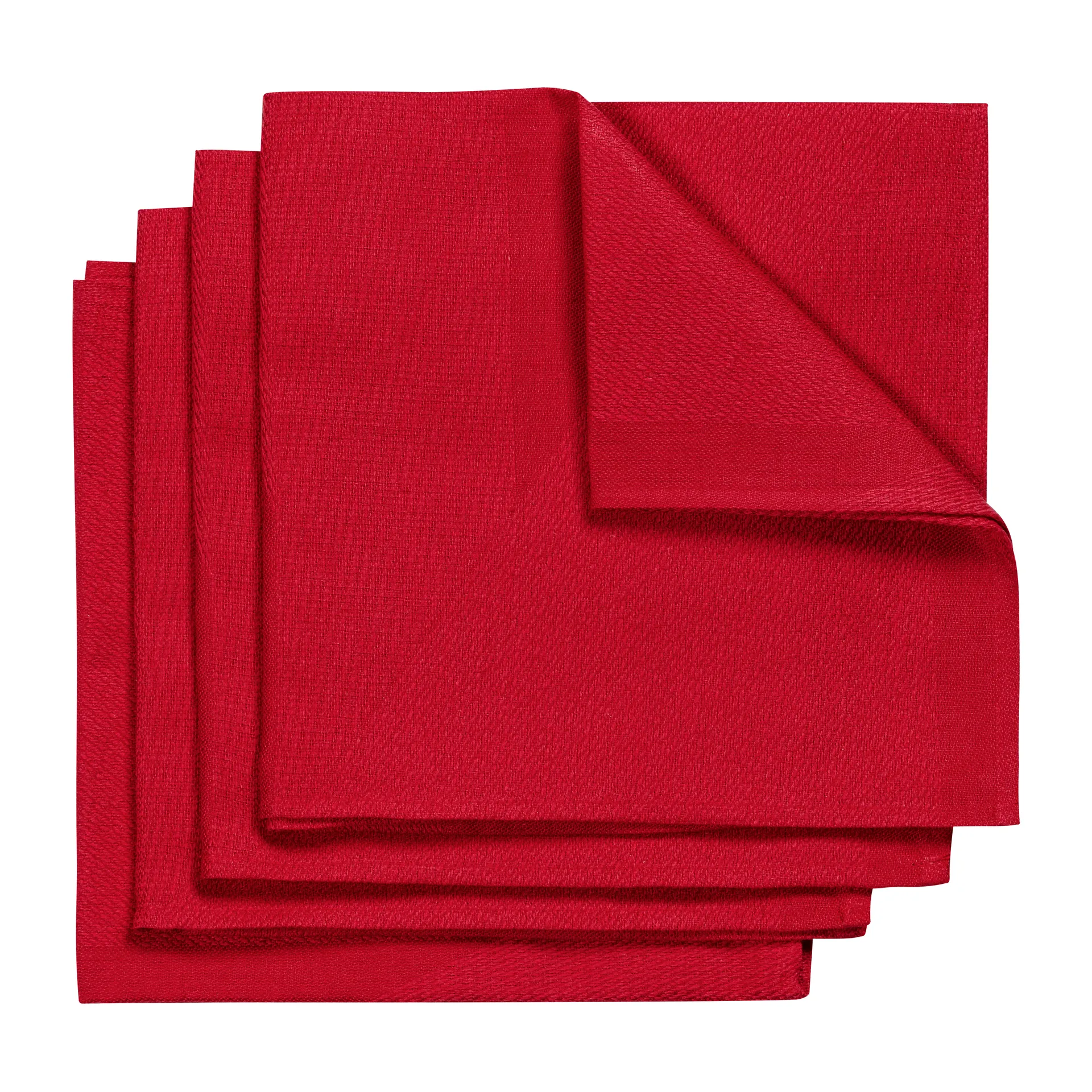 NJRD Metric lautasliina 47x47 cm 4-pack Punainen