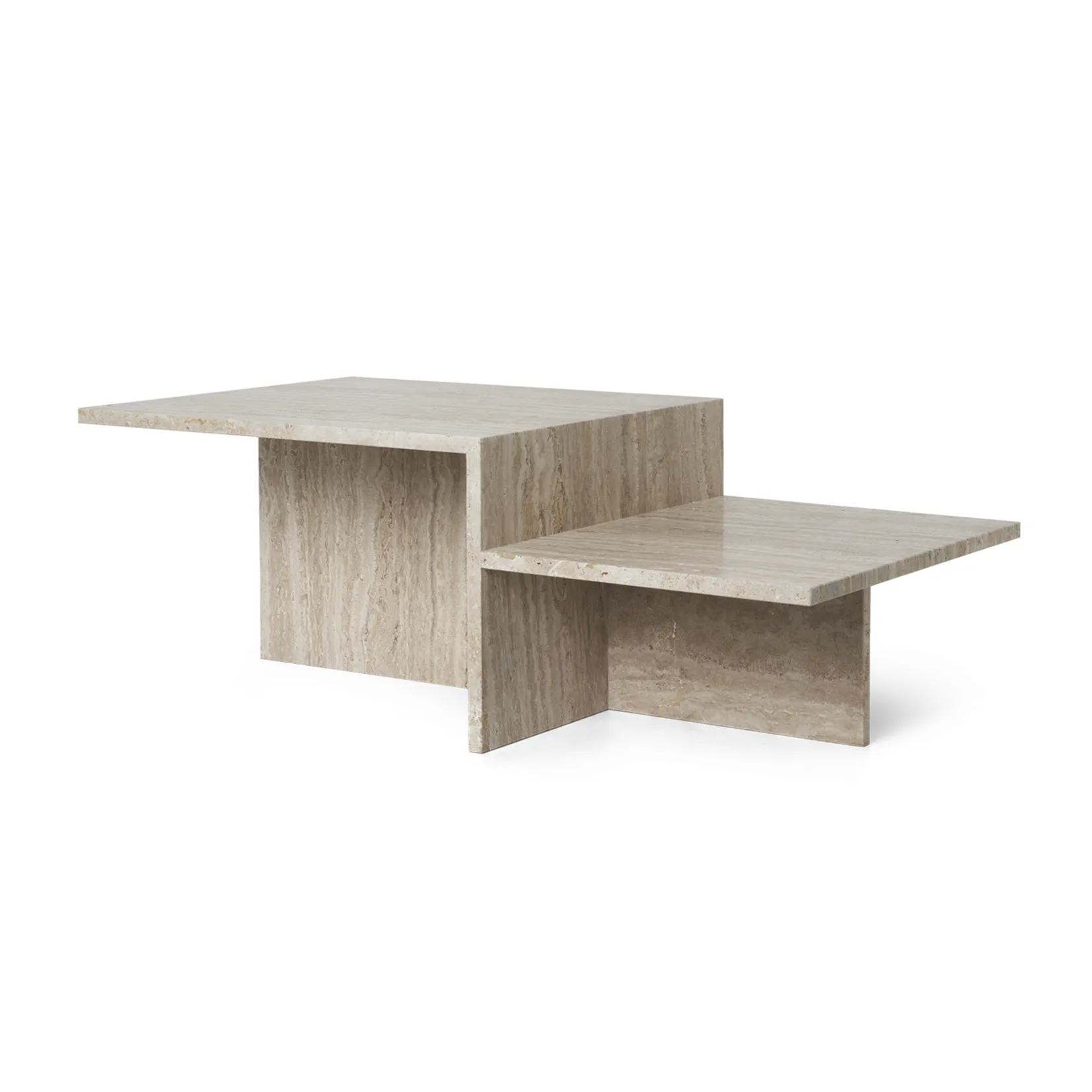 Ferm Living Distinct sohvapöytä Travertin