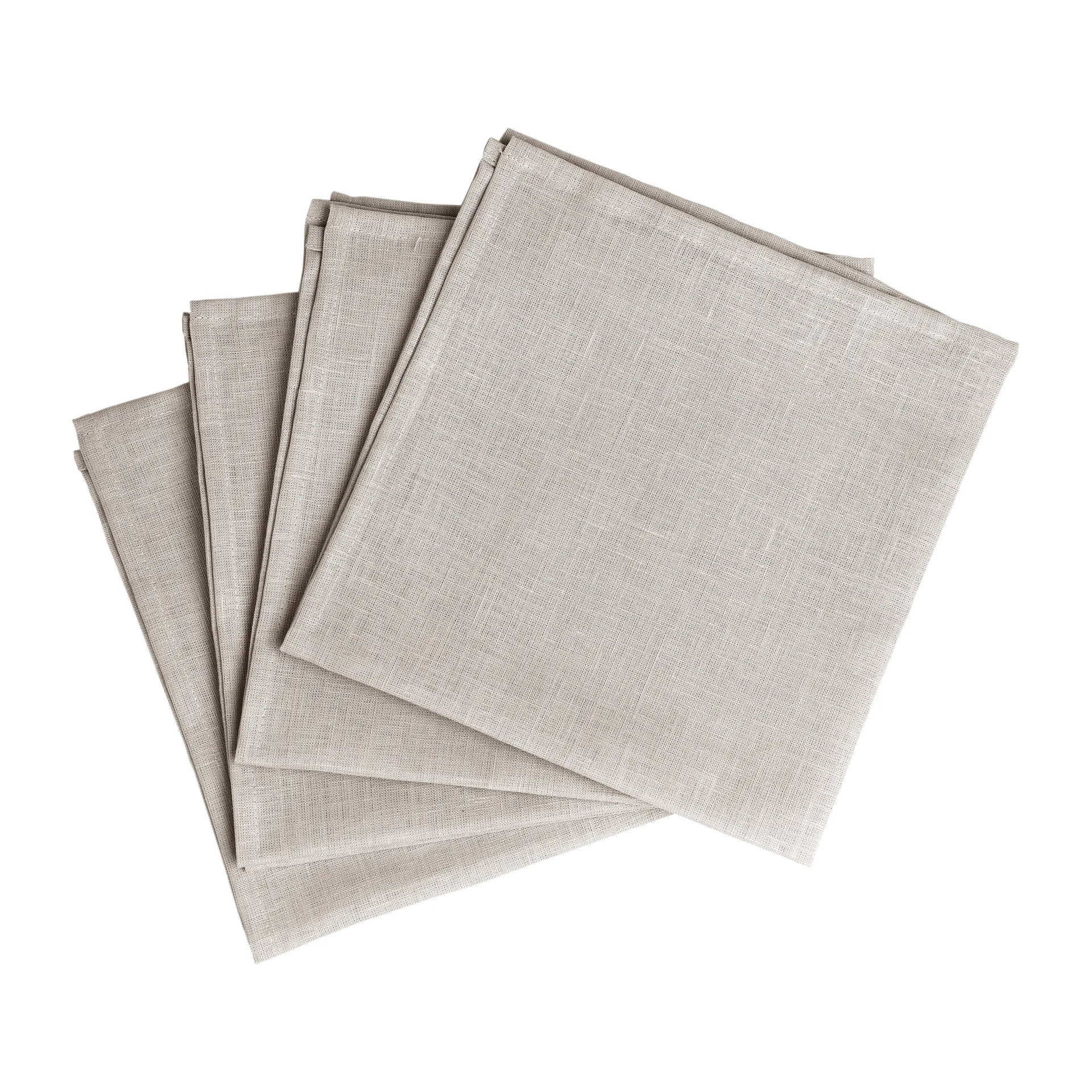 Scandi Living Clean lautasliinat 45 cm x 45 cm, 4-pakkaus Greige