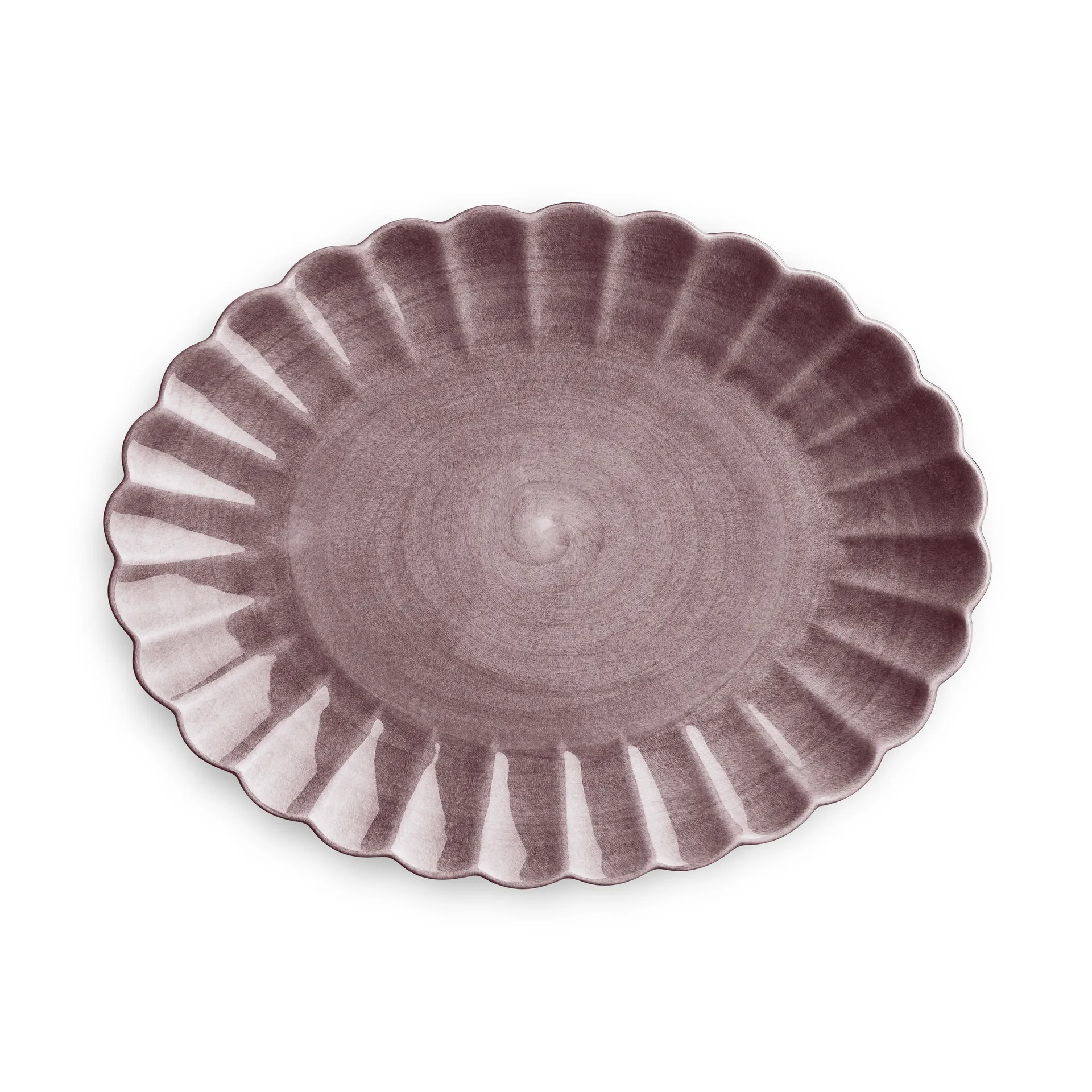Mateus Oyster lautanen 30x35 cm Luumu