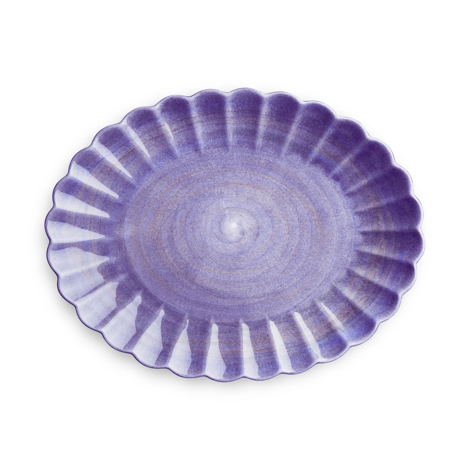 Mateus Oyster lautanen 30x35 cm Violetti