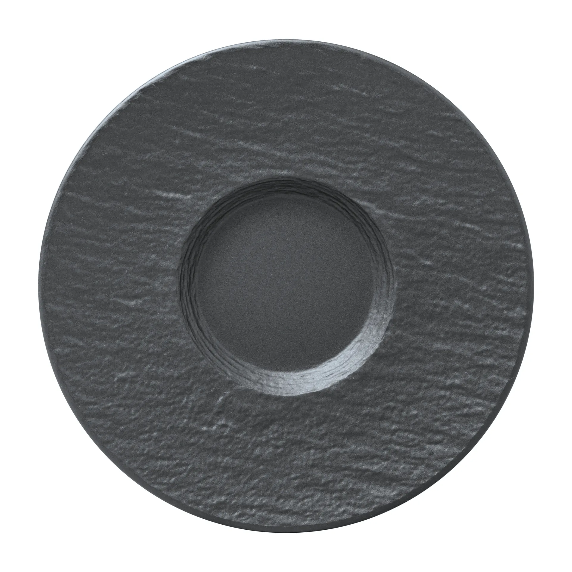 Villeroy & Boch Manufacture Rock kahvilautanen Ø15,5 cm Musta