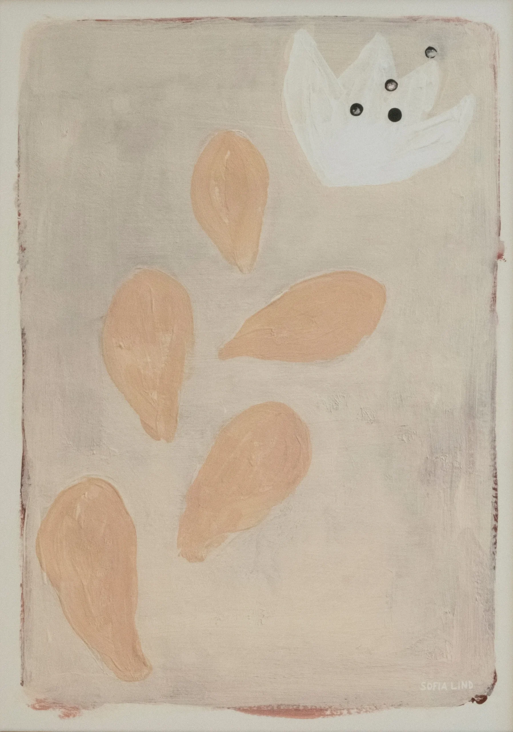 Fine Little Day Stone Crop juliste 50x70 cm Pink-nude