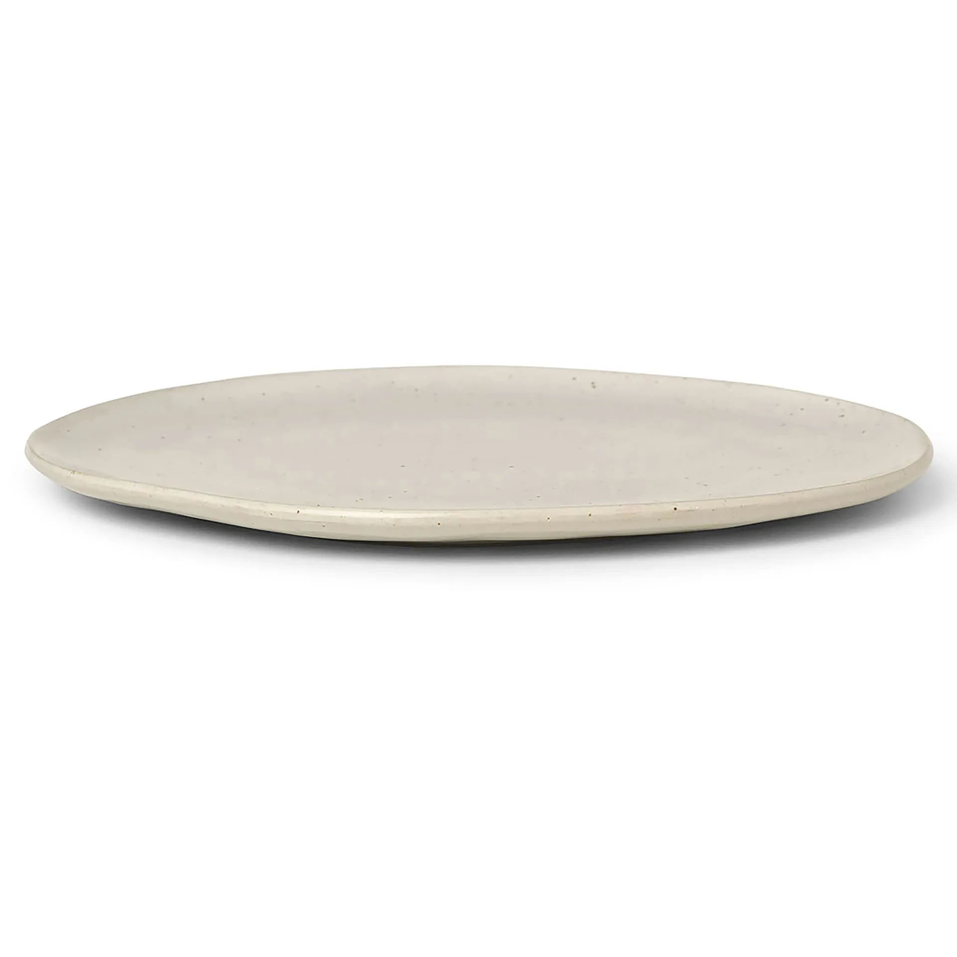 Ferm Living Flow lautanen 27 cm Off-white speckle