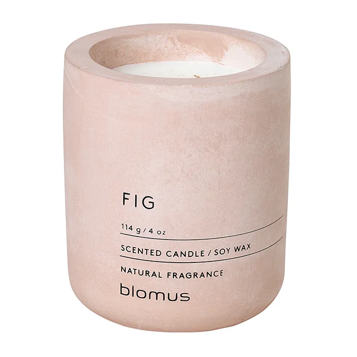 blomus Fraga tuoksukynttilä 24 tuntia Fig-Rose Dust