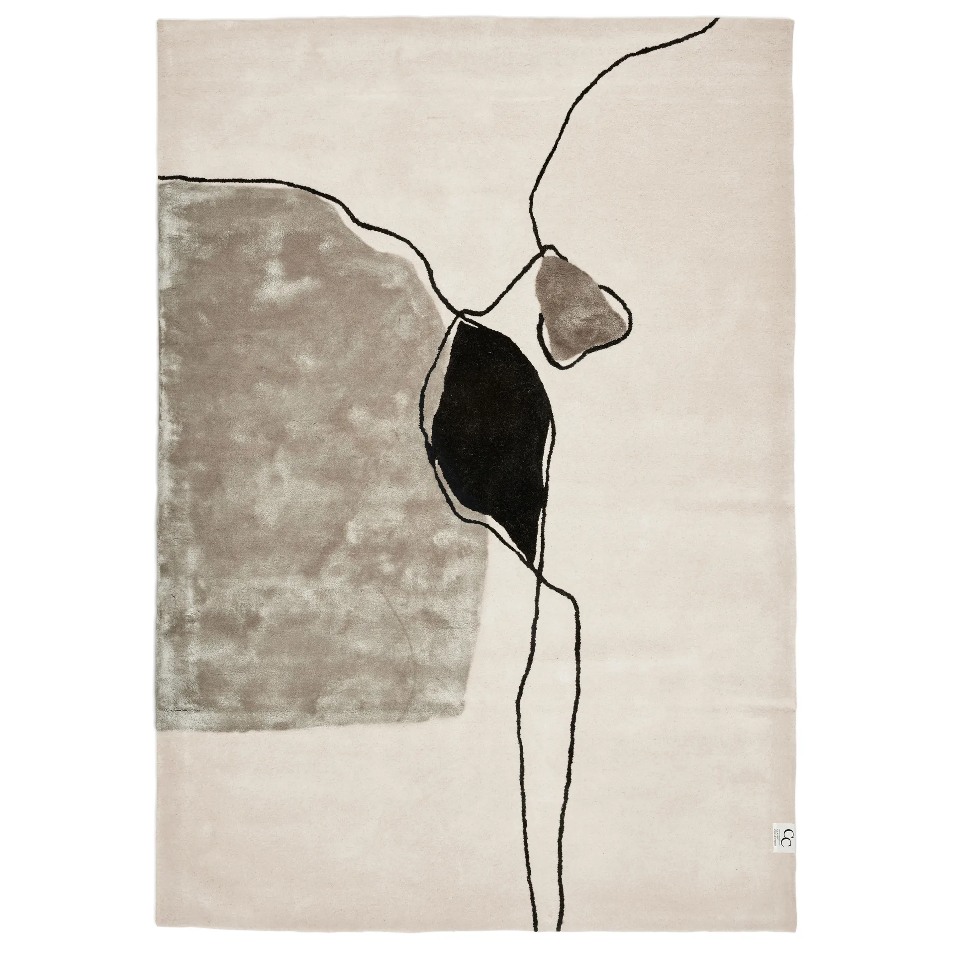 Classic Collection Abstract matto 200x300 cm Ivory