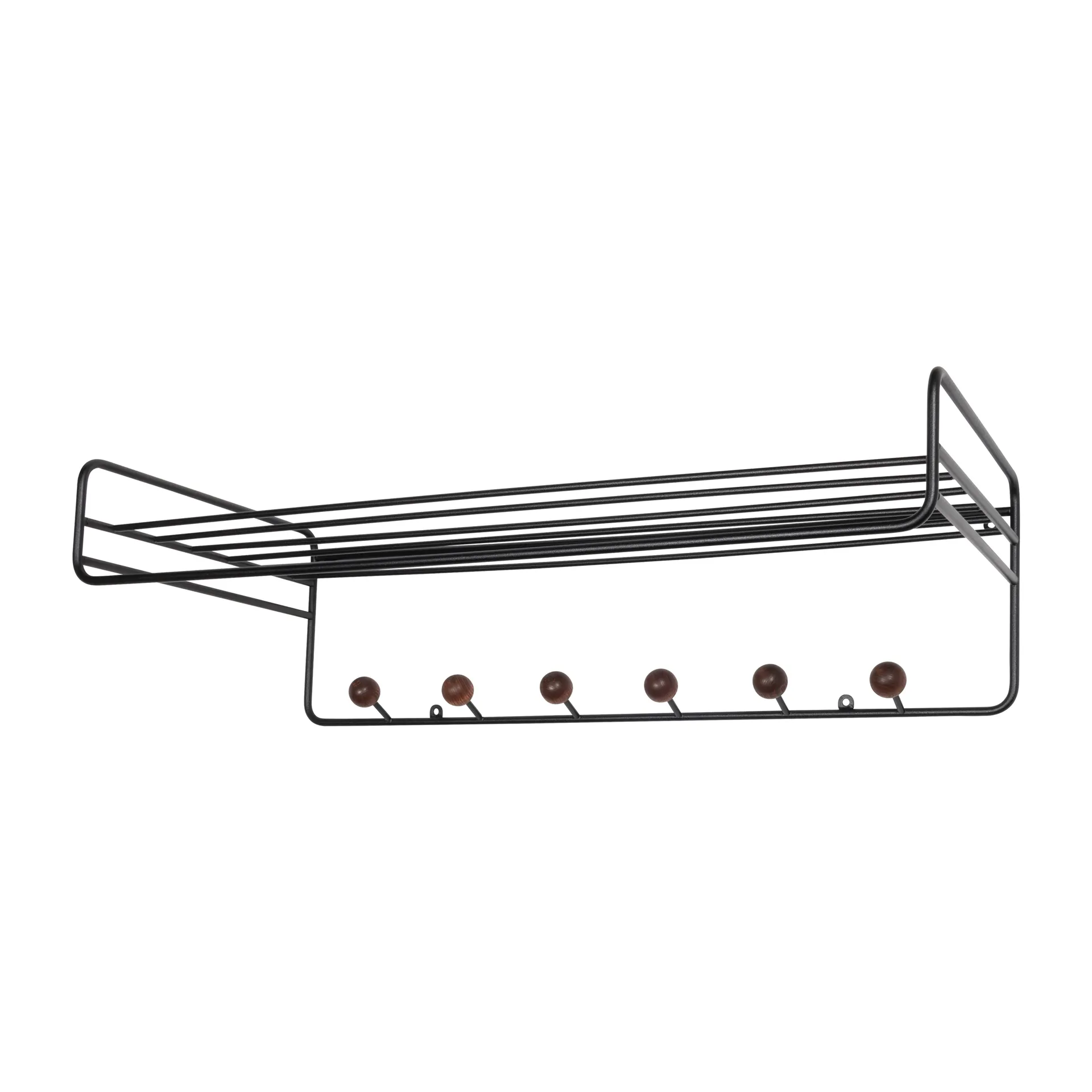 Maze Bill Hat rack hattuhylly Musta-tummaruskea