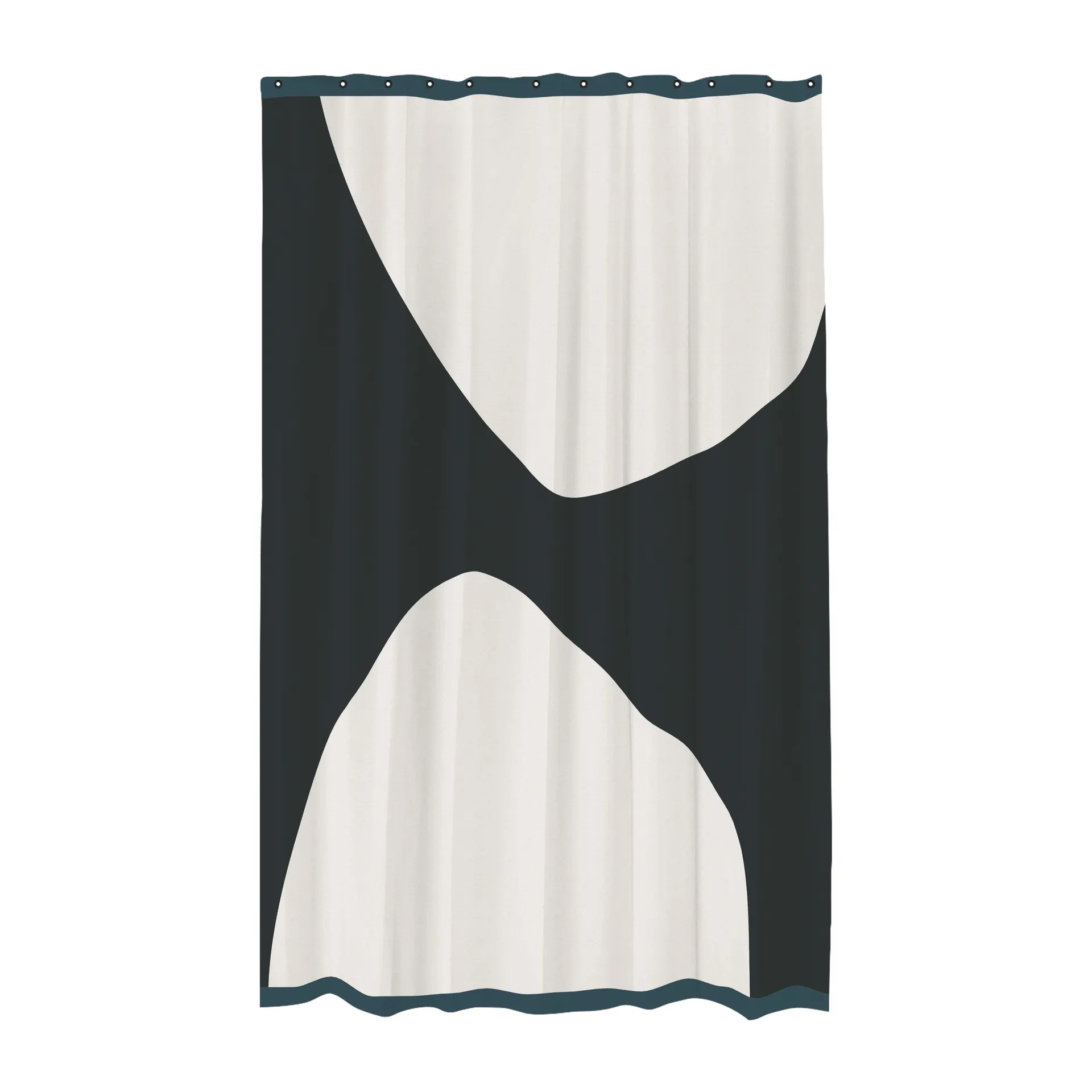 Mette Ditmer Rock suihkuverho 150x200 cm Black