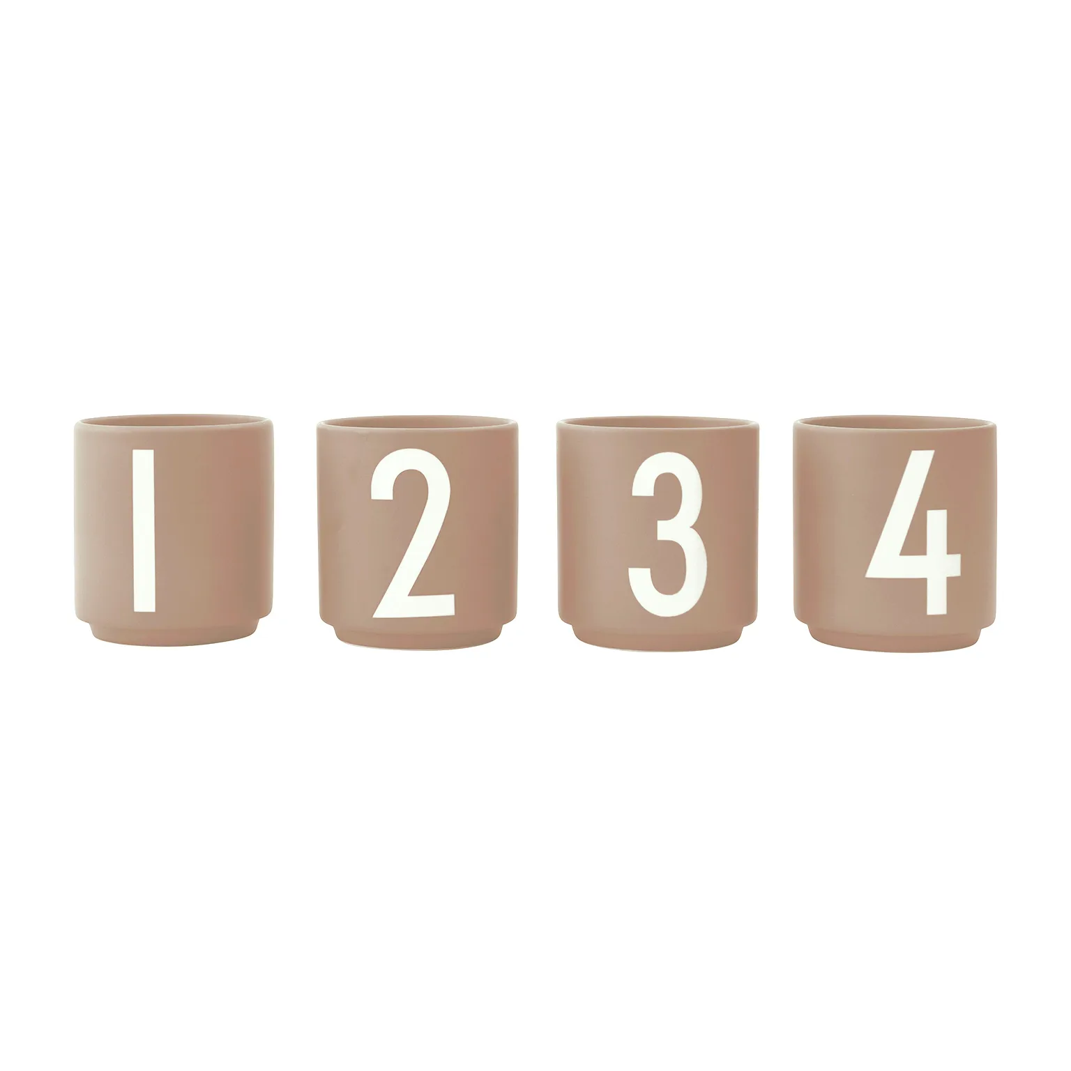 Design Letters Design Letters espressokuppi 4 kpl Beige