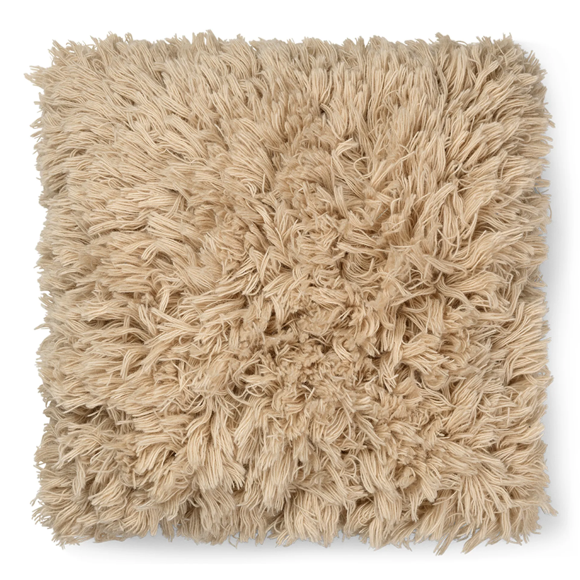 Ferm Living Meadow High Pile tyyny 50x50 cm Light Sand