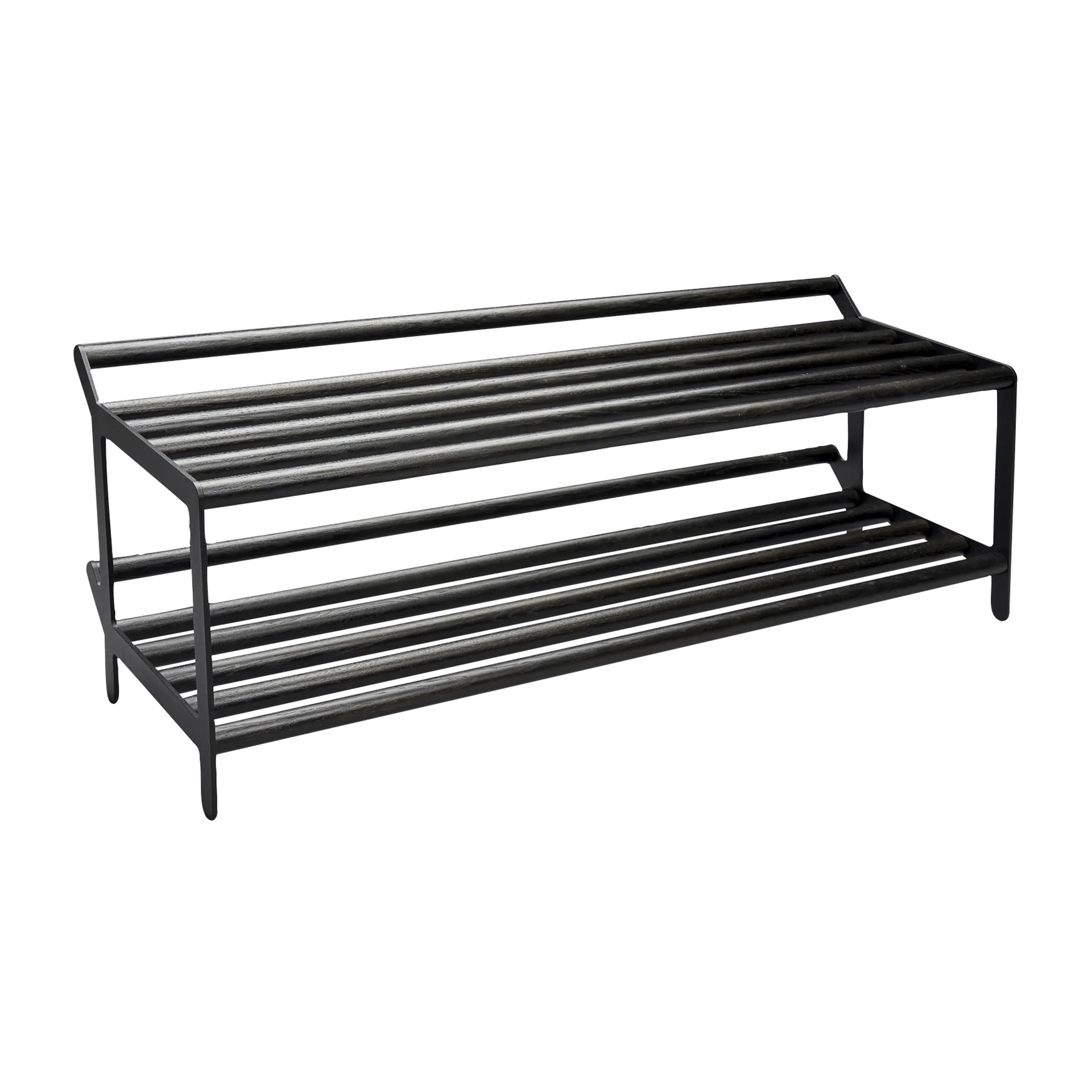 Essem Design Tamburin kenkähylly 100 cm Mustaksi petsattu tammi-musta