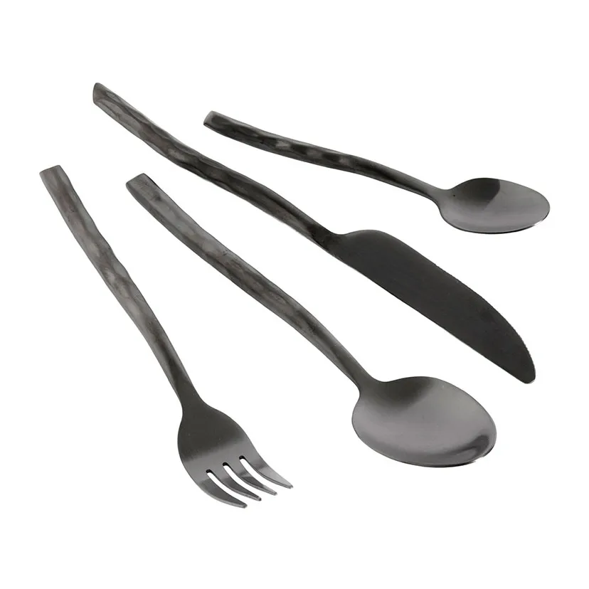 MUUBS Uta aterinsetti 16 osaa Matt Black