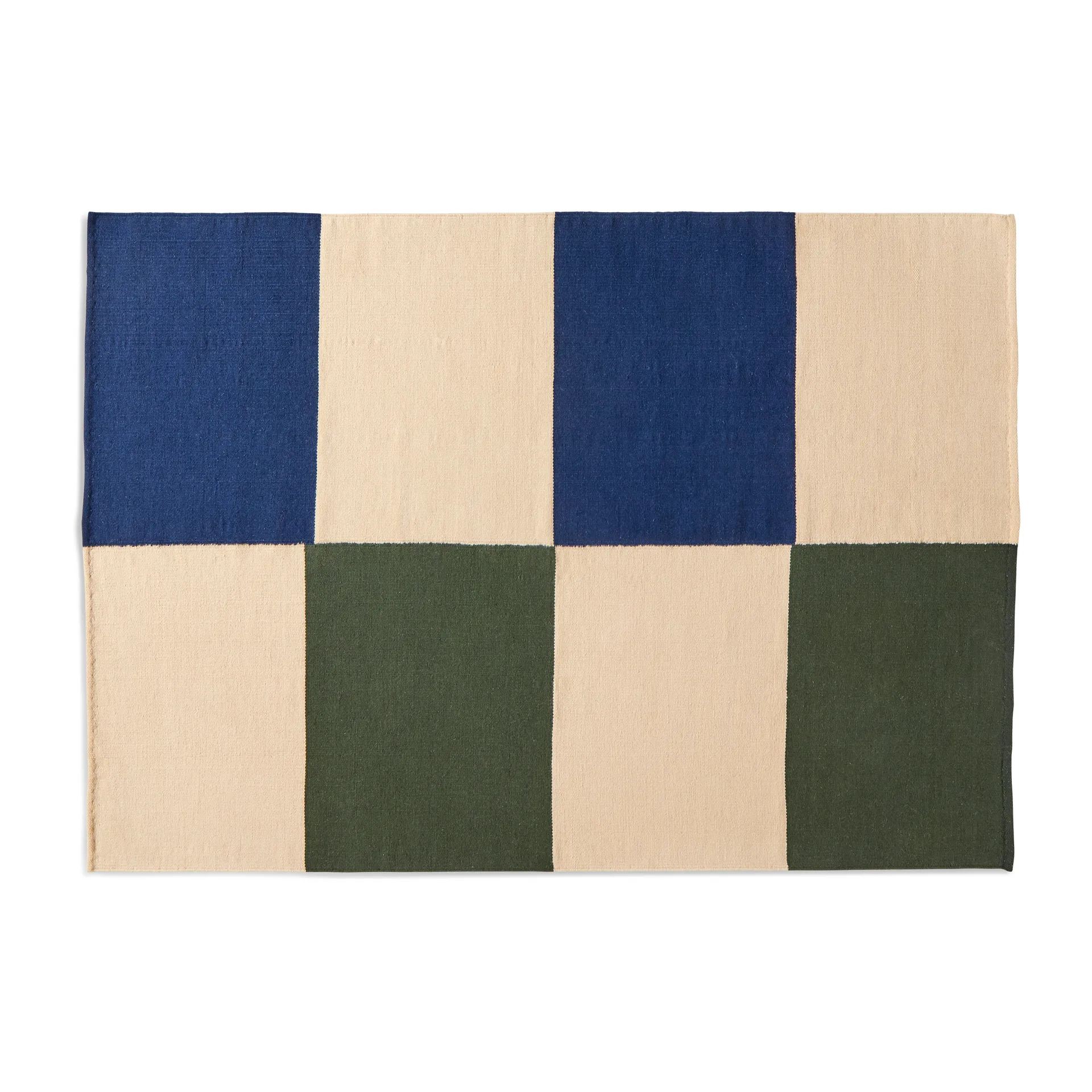 HAY Ethan Cook Flat Works -matto 170x240 cm Peach green check