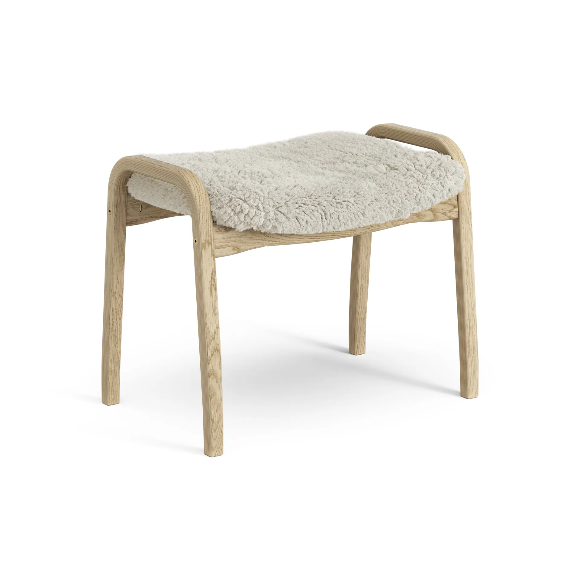 Swedese Lamini jalkarahi lapsille lakattu tammi/lampaannahka Moonlight (beige)