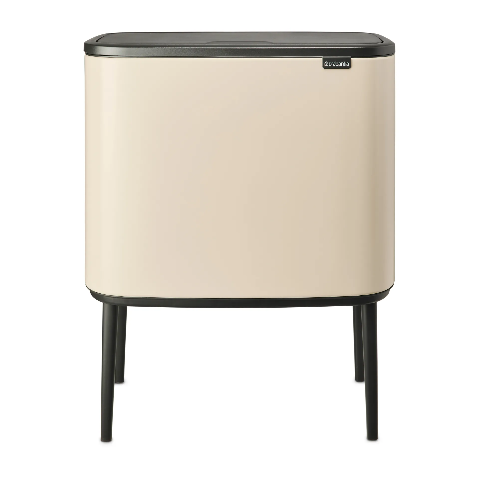 Brabantia Bo touch bin 11+23 litraa Soft beige