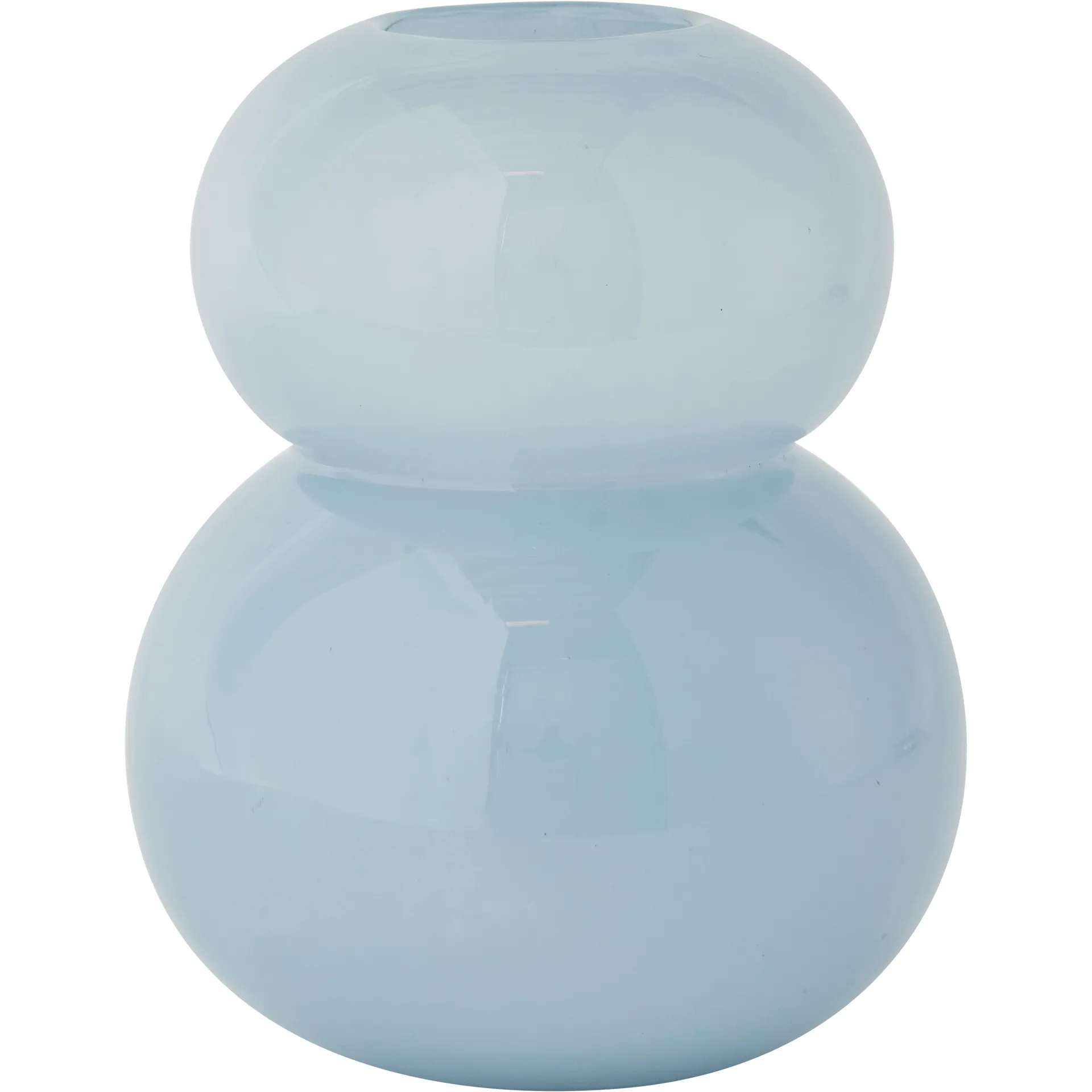 OYOY Lasi maljakko small 21,5 cm Ice Blue