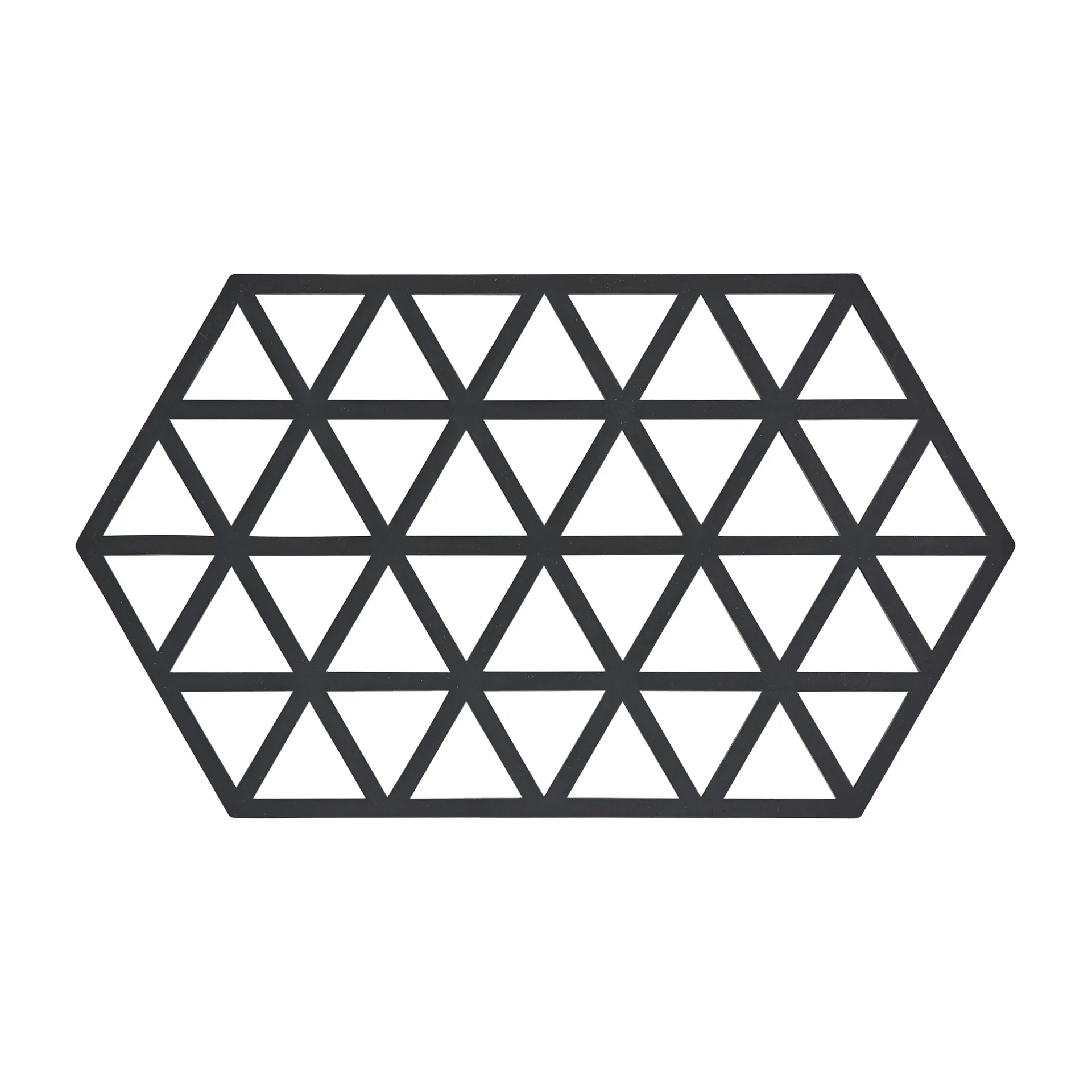 Zone Denmark Triangles pannunalunen 14x24 cm Black