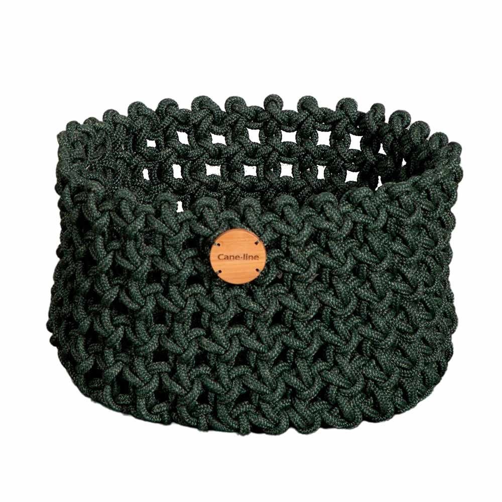 Cane-line, Soft köysi kori Medium Ø40 Cm Dark Green