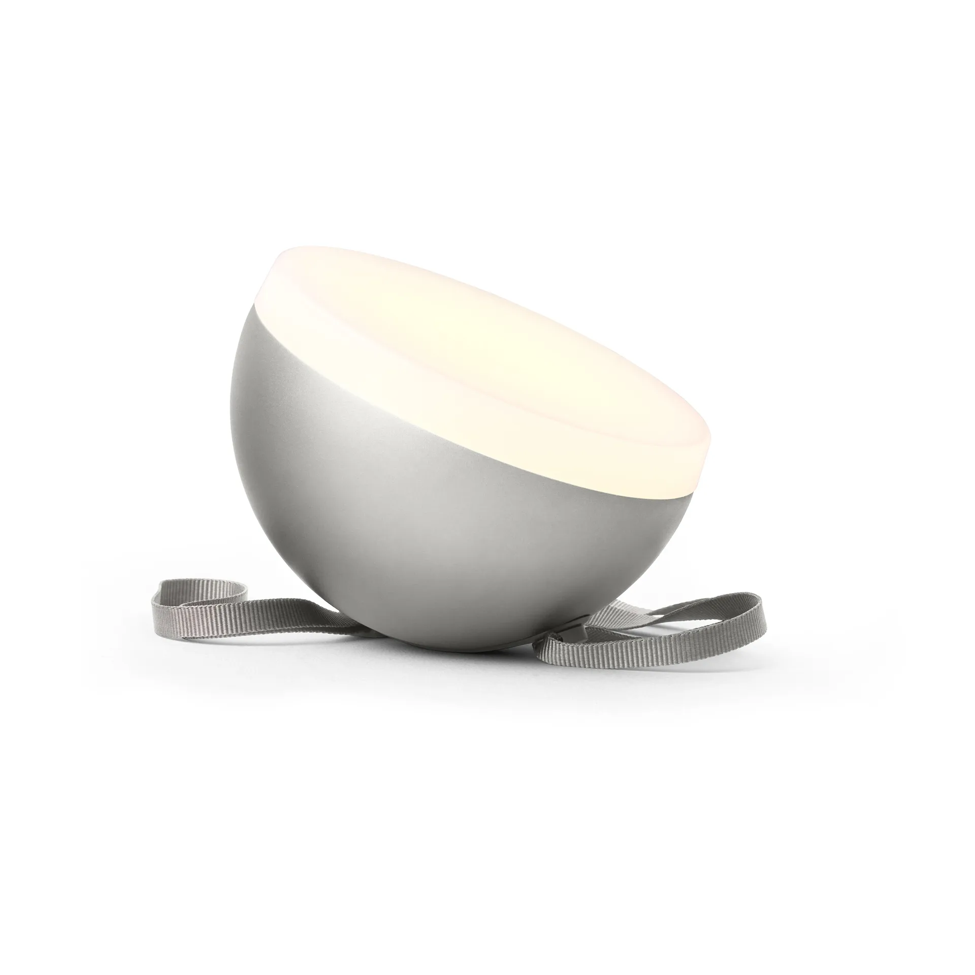 New Works Sphere portable valaisin Warm grey