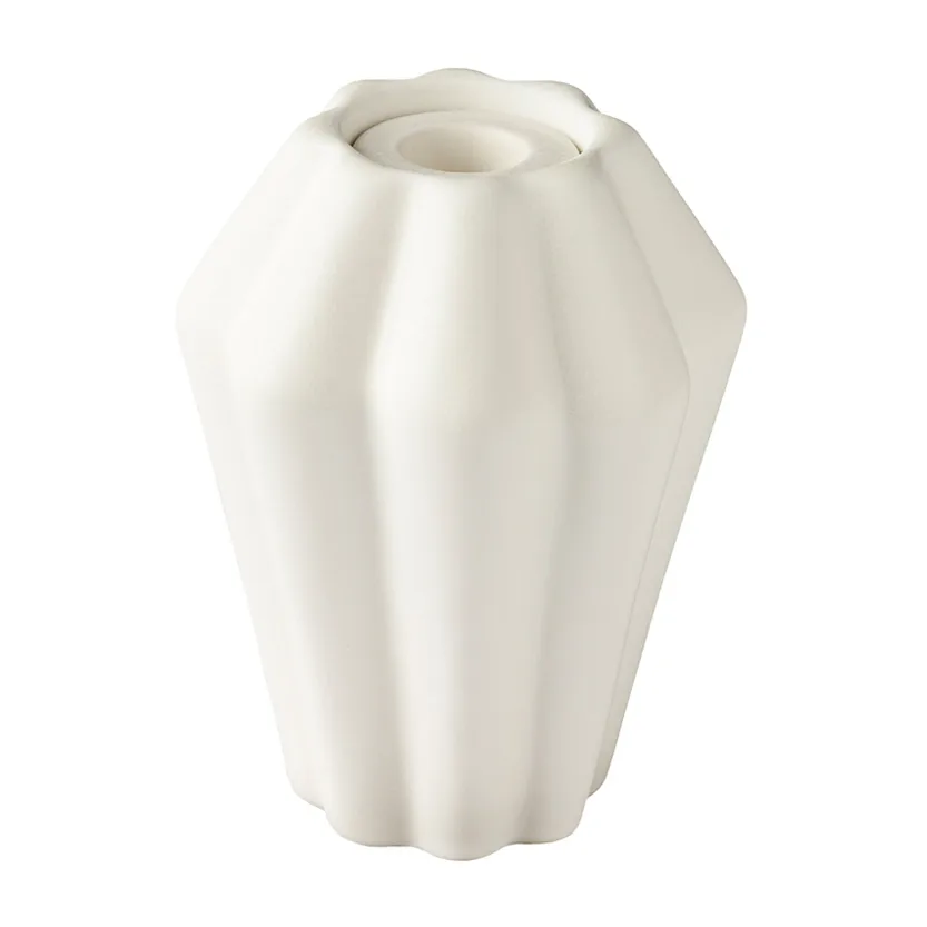 PotteryJo Birgit maljakko/kynttilälyhty 14 cm Shell