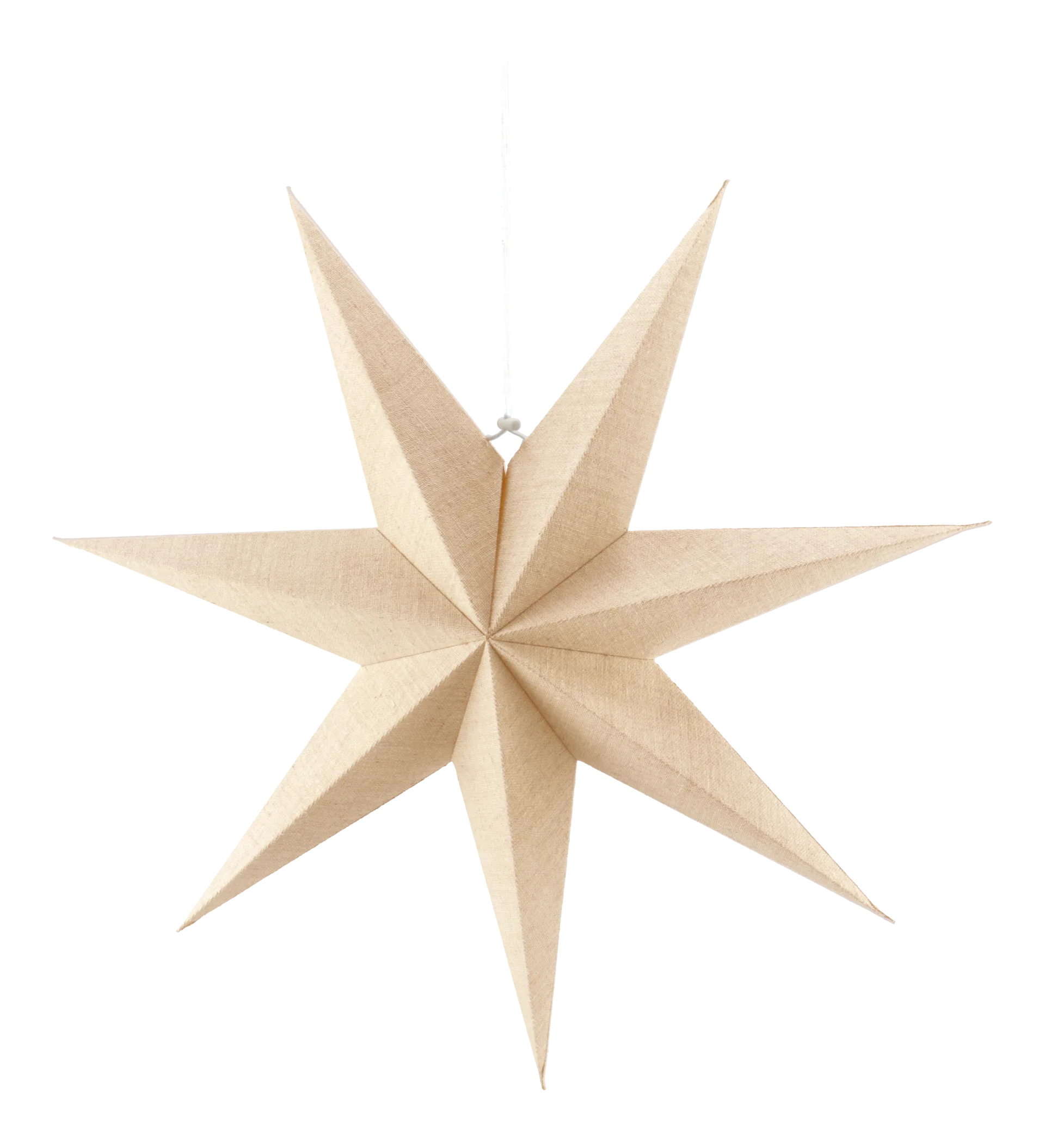 Scandi Living Bare adventtitähti luonnollinen 60 cm