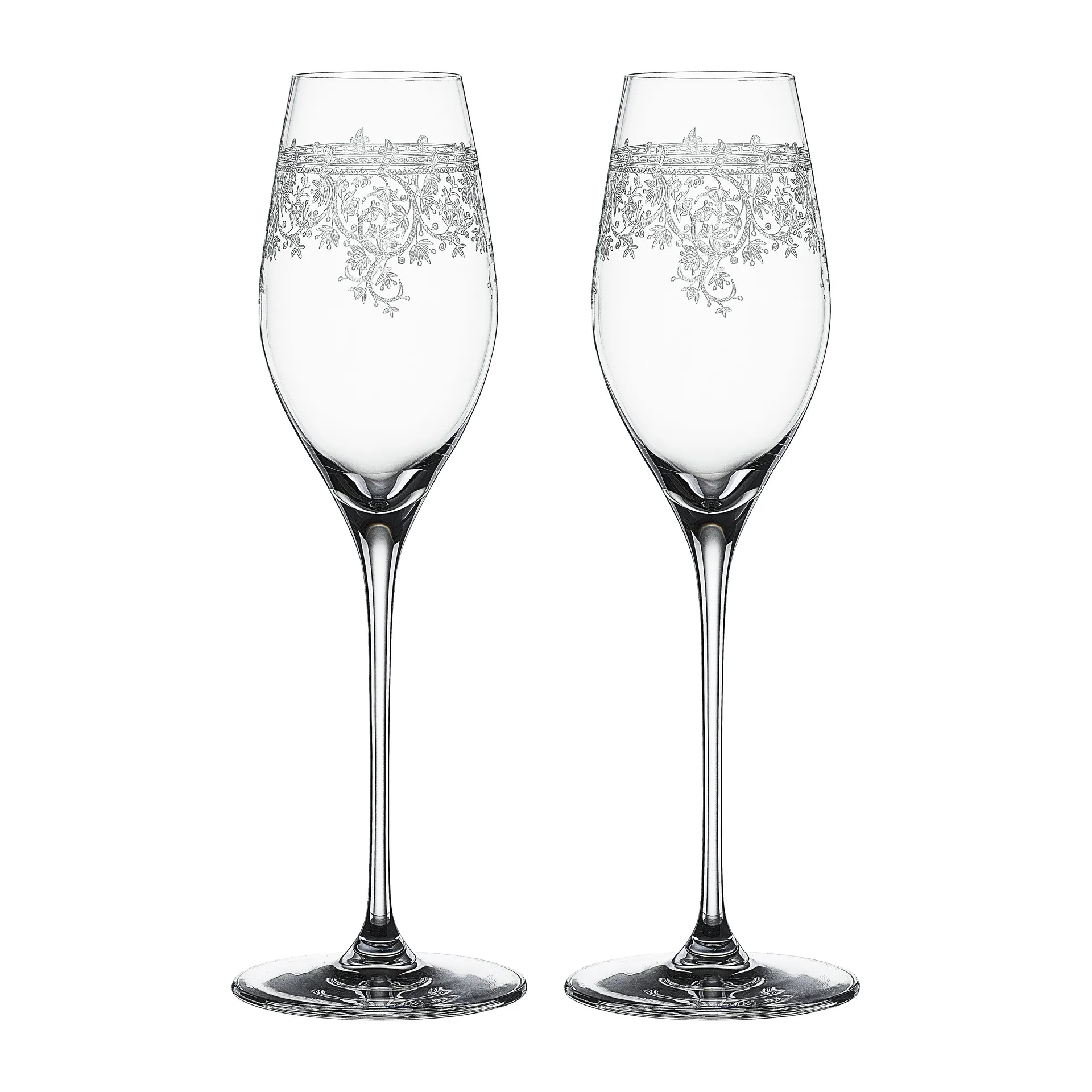 Spiegelau Arabesque samppanjalasi 30 cl 2-pakkaus Kirkas