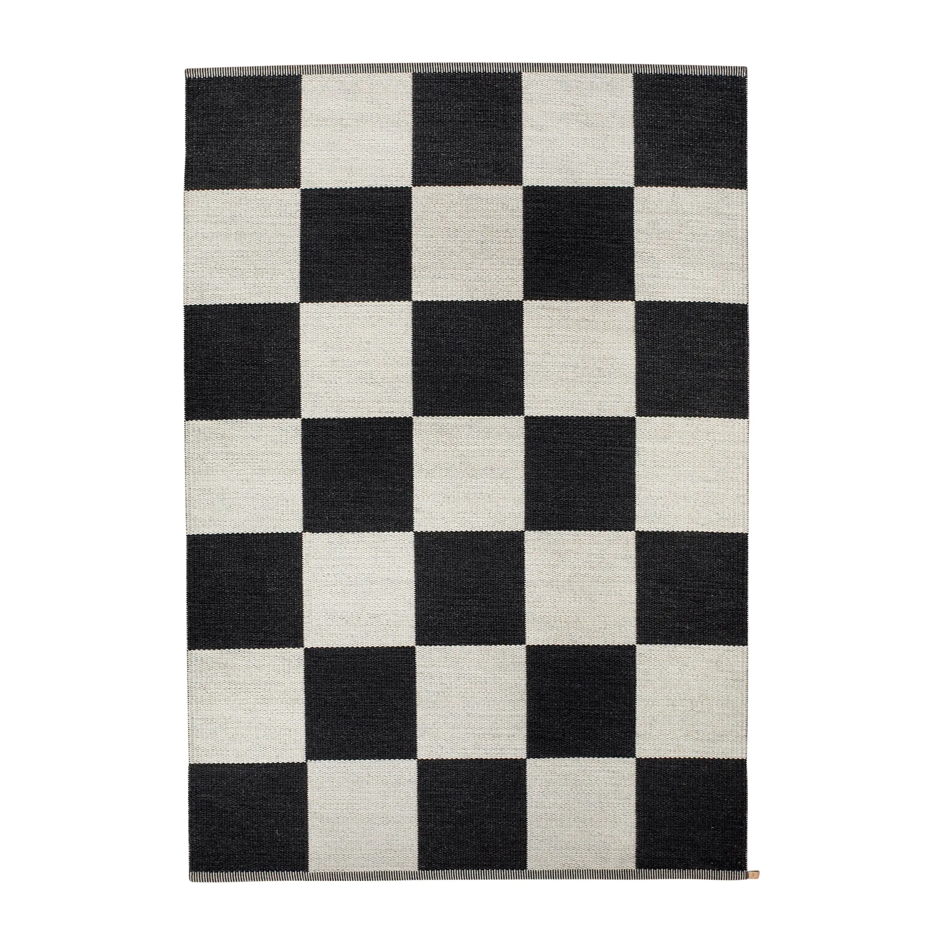 Kasthall Checkerboard Icon matto 200x300 cm Midnight black