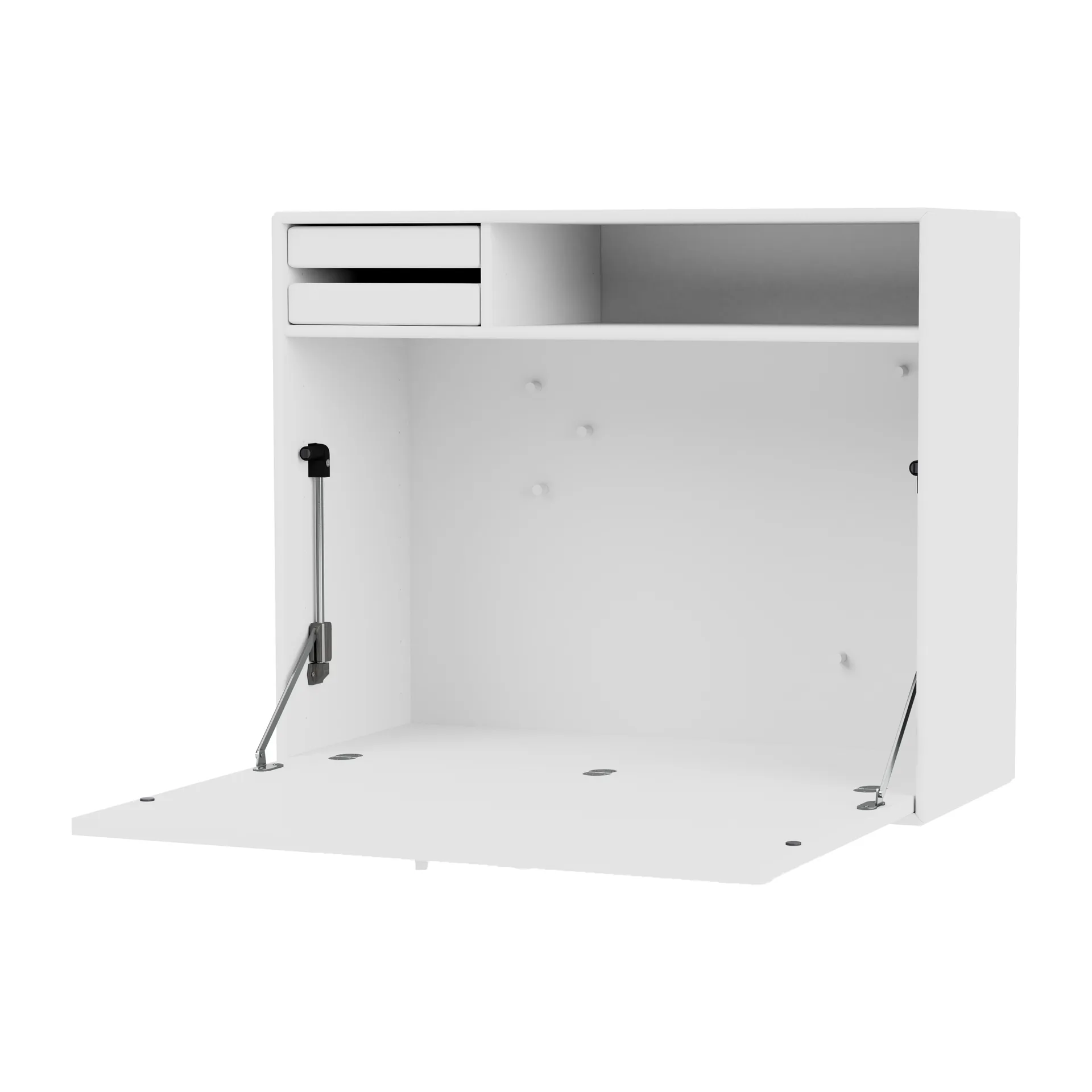 Montana STUDIO seinälle ripustettava kirjoituspöytä New white 101