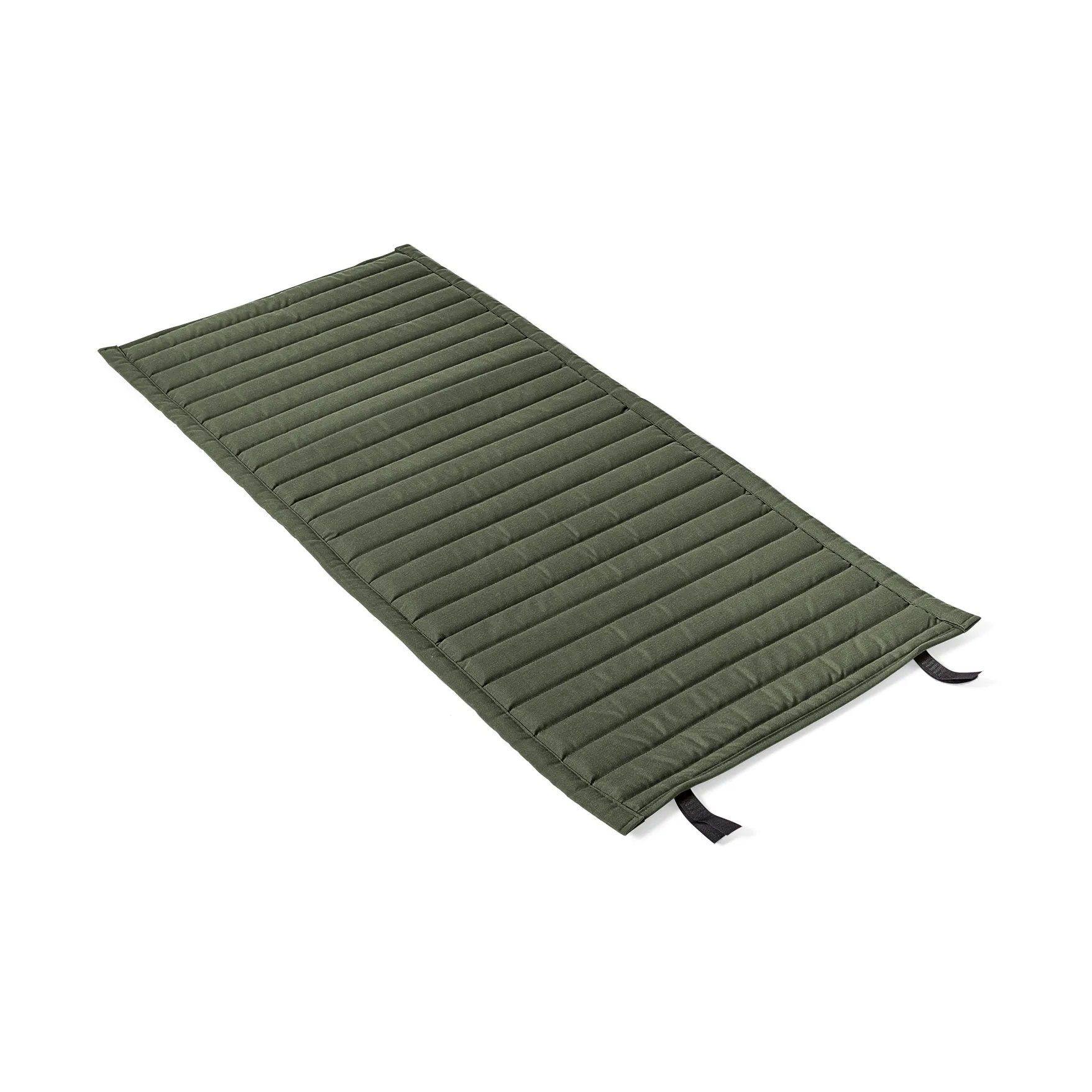 HAY Palissade High Quilted lepotuolin istuintyyny Olive, lounge-nojatuoli korkea