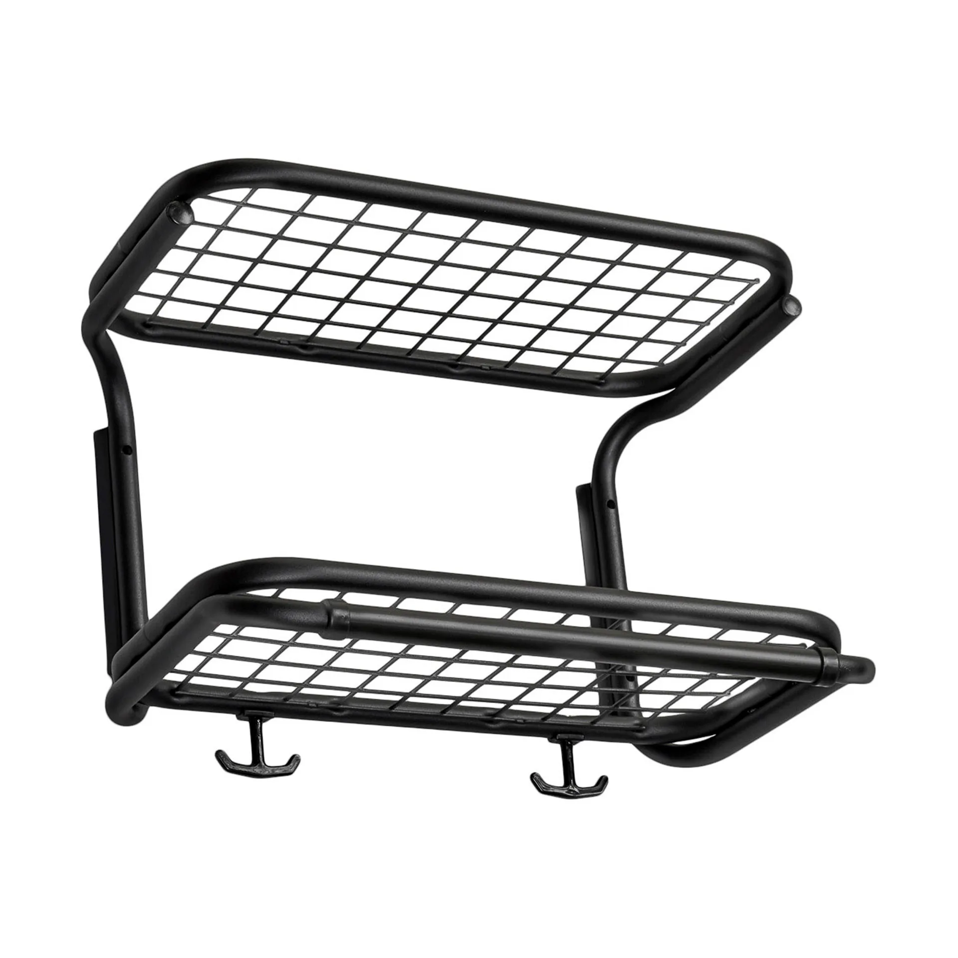 Essem Design Classic 650 -hattuhylly Musta/musta, 2 tasoa, 40 cm