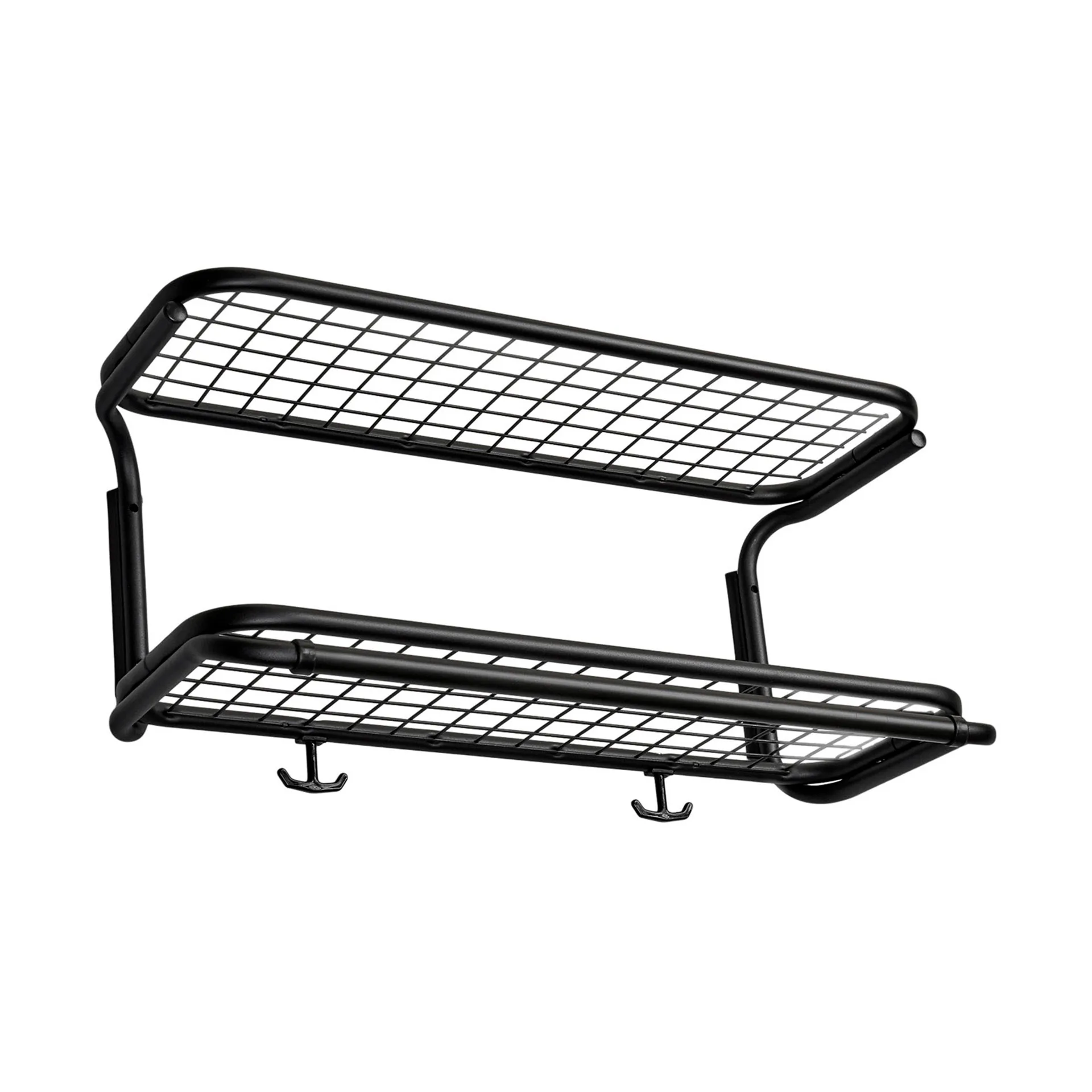 Essem Design Classic 650 -hattuhylly Musta/musta, 2 tasoa, 60 cm