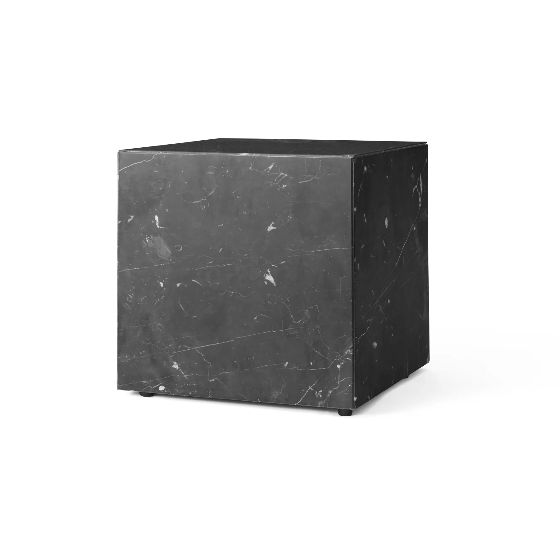 Audo Copenhagen Plinth sohvapöytä Black, cube