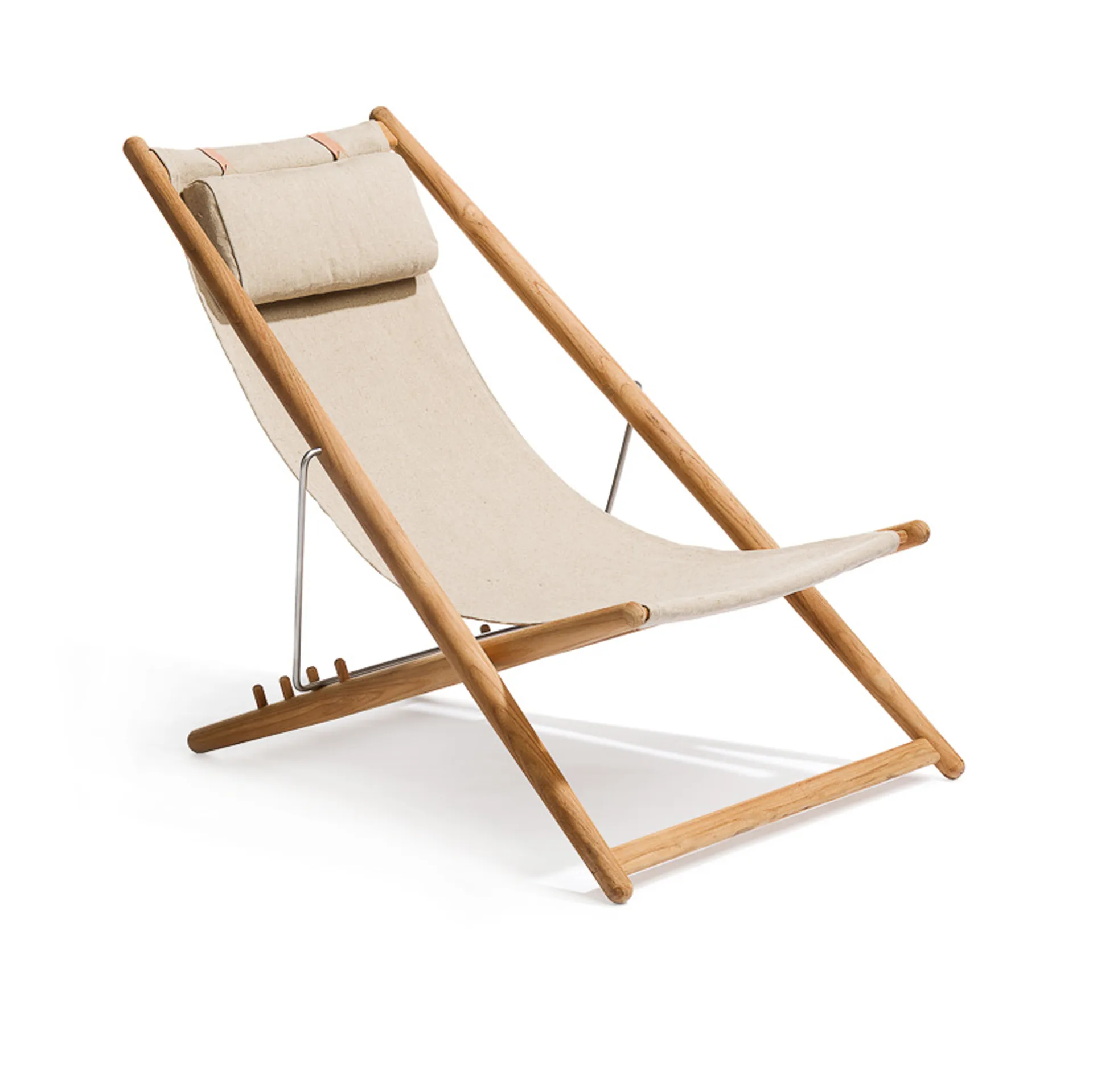 Skargaarden H55 lepotuoli tiikki Beige
