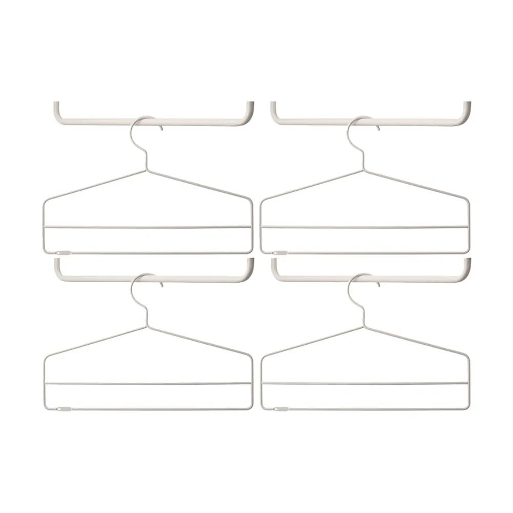 String String vaateripustin 4 kpl Beige