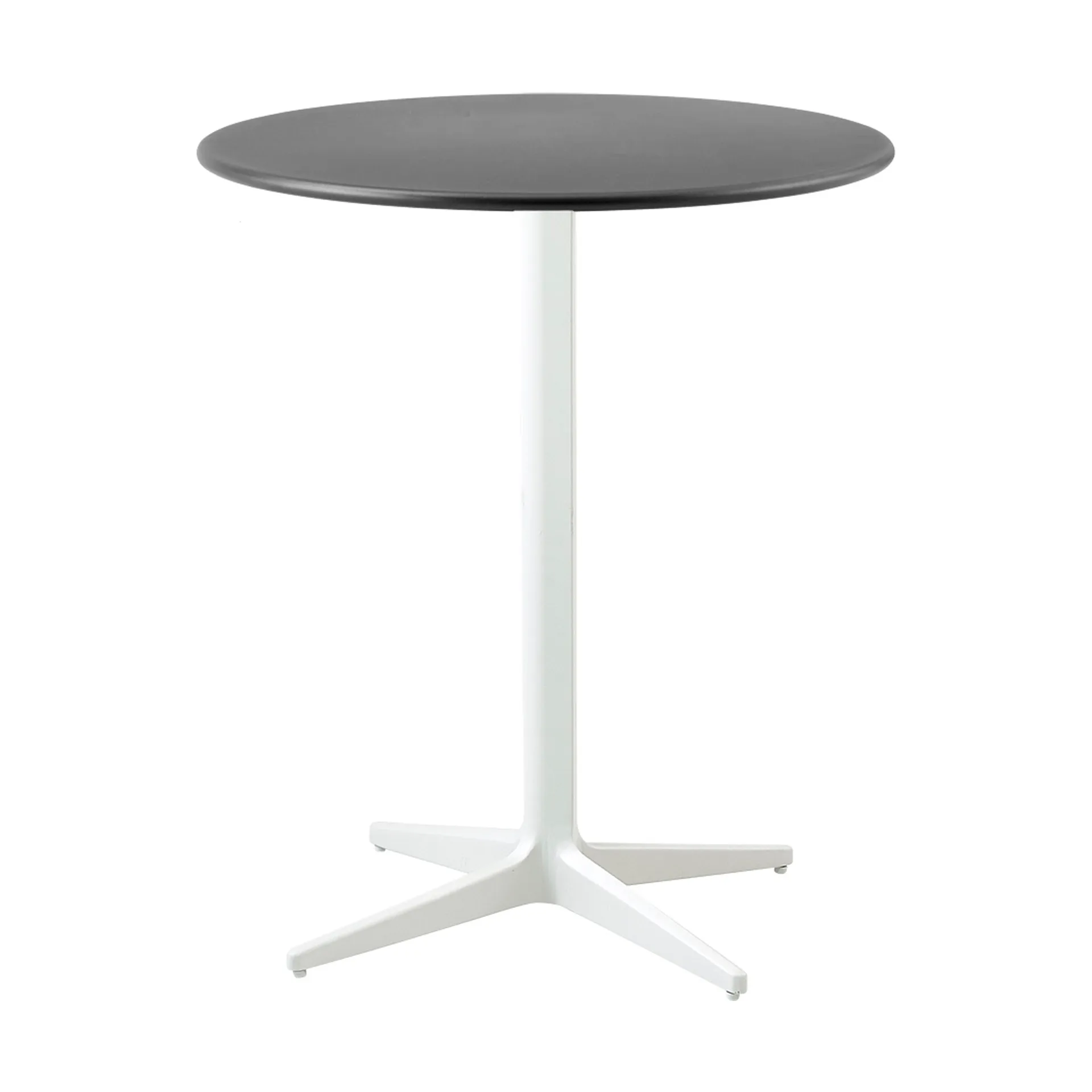 Cane-line Drop kahvipöytä Ø60 cm Lava grey-white