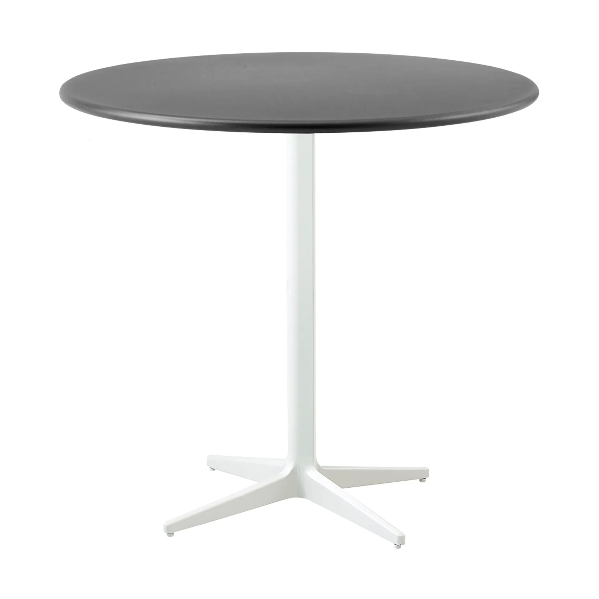 Cane-line Drop kahvipöytä Ø80 cm Lava grey-white