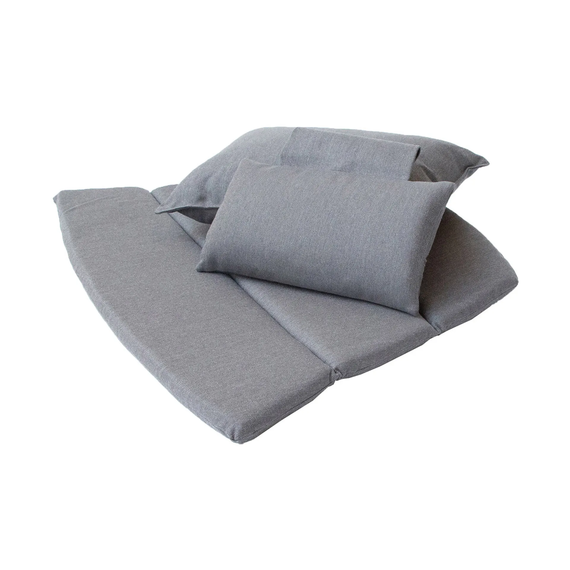 Cane-line Breeze tyynysetti loungenojatuoli korkea selkänoja Cane-line Natté grey