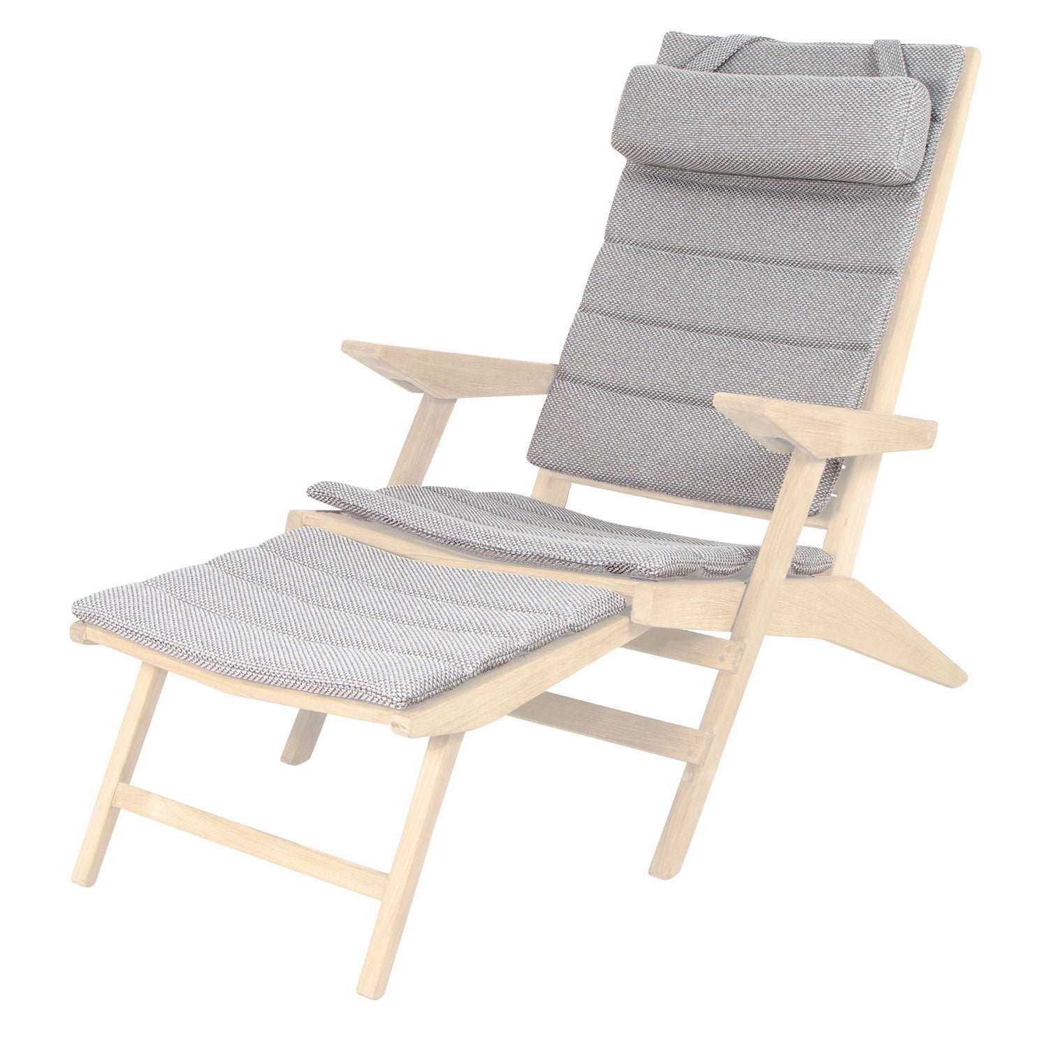 Cane-line, Flip Däckstolsdyna Light Grey Focus
