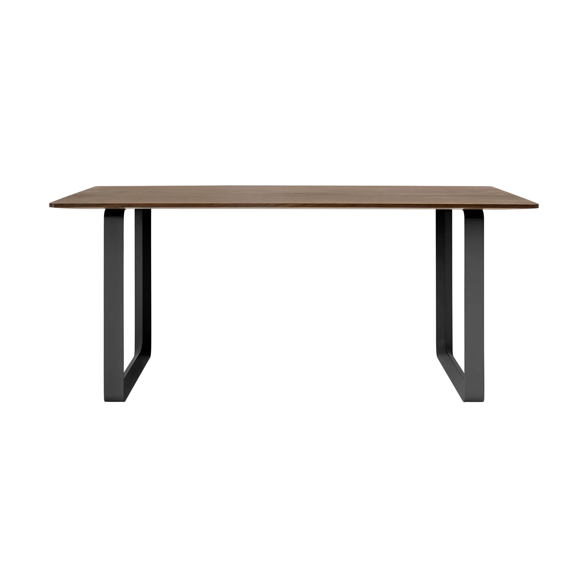 Muuto 70/70 ruokapöytä 170 x 85 cm Solid smoked oak-Black