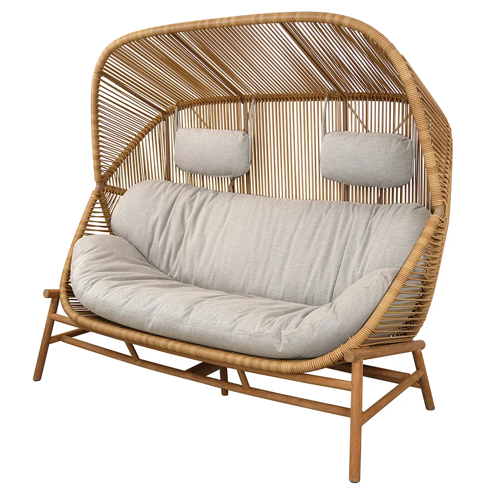 Cane-line, Hive 2-istuttava sohva Natural Weave