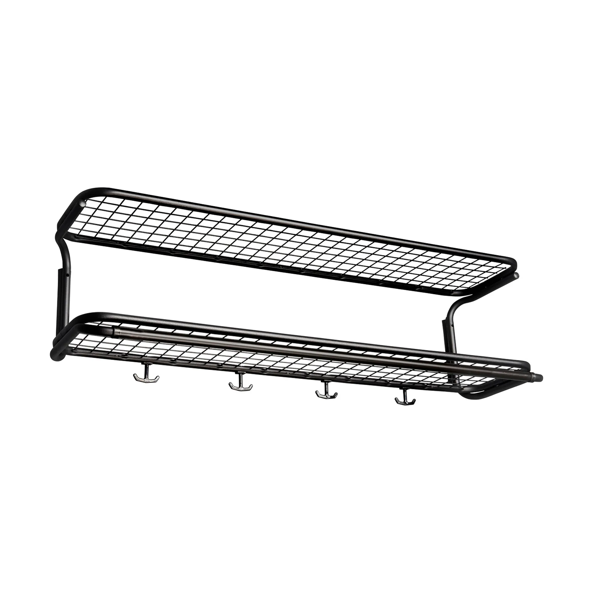 Essem Design Classic 650 -hattuhylly Musta/musta, 2 tasoa, 100 cm