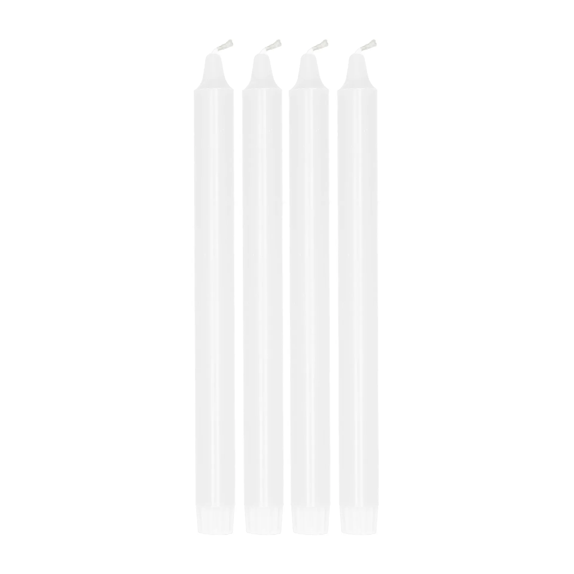Scandi Essentials Ambiance kruununkynttilä 4-pakkaus 27 cm White
