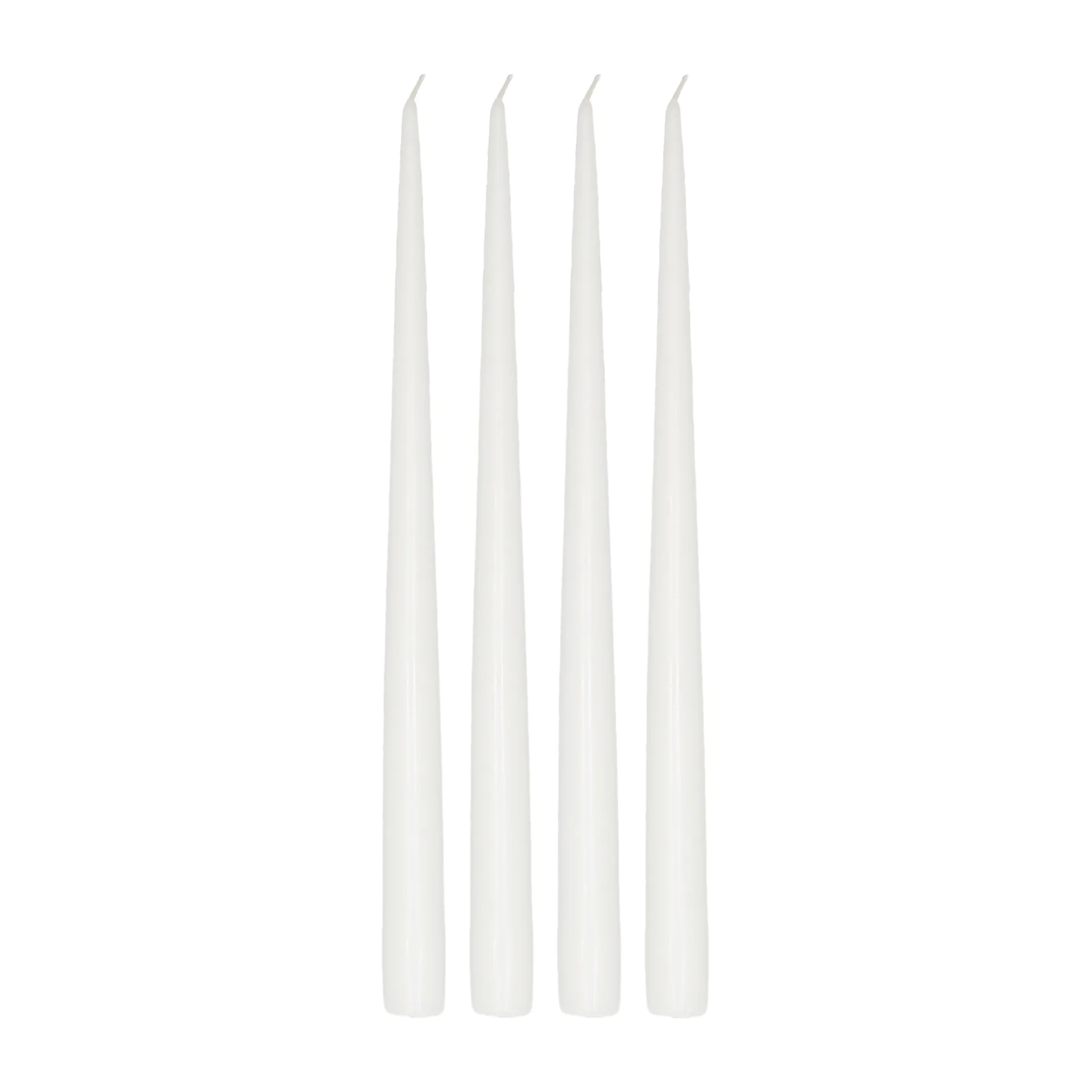Scandi Essentials Atmosphere antiikkikynttilä 4-pakkaus 32 cm White